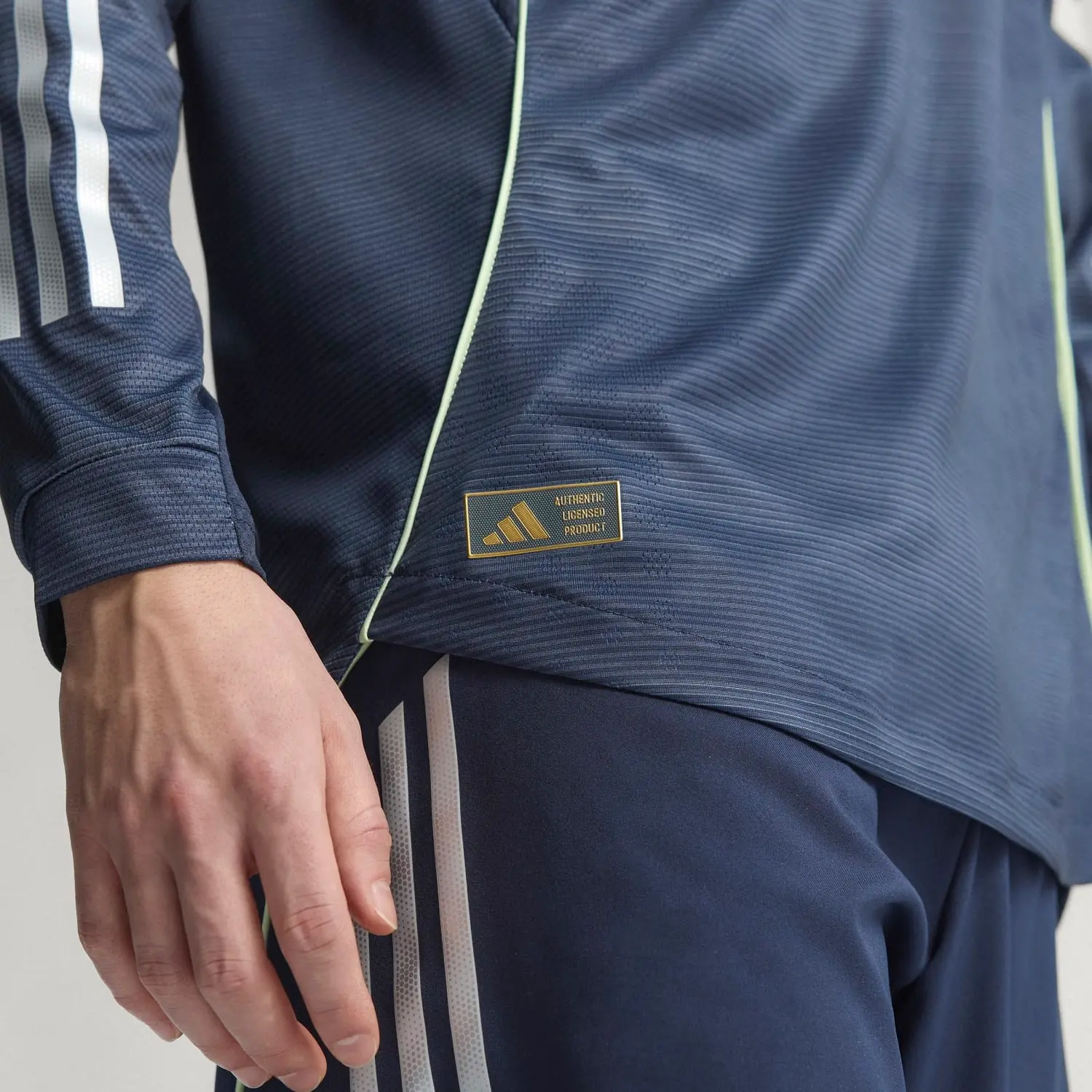 Mens Away Long Sleeve Authentic Jersey 25/26 Navy - Image 9