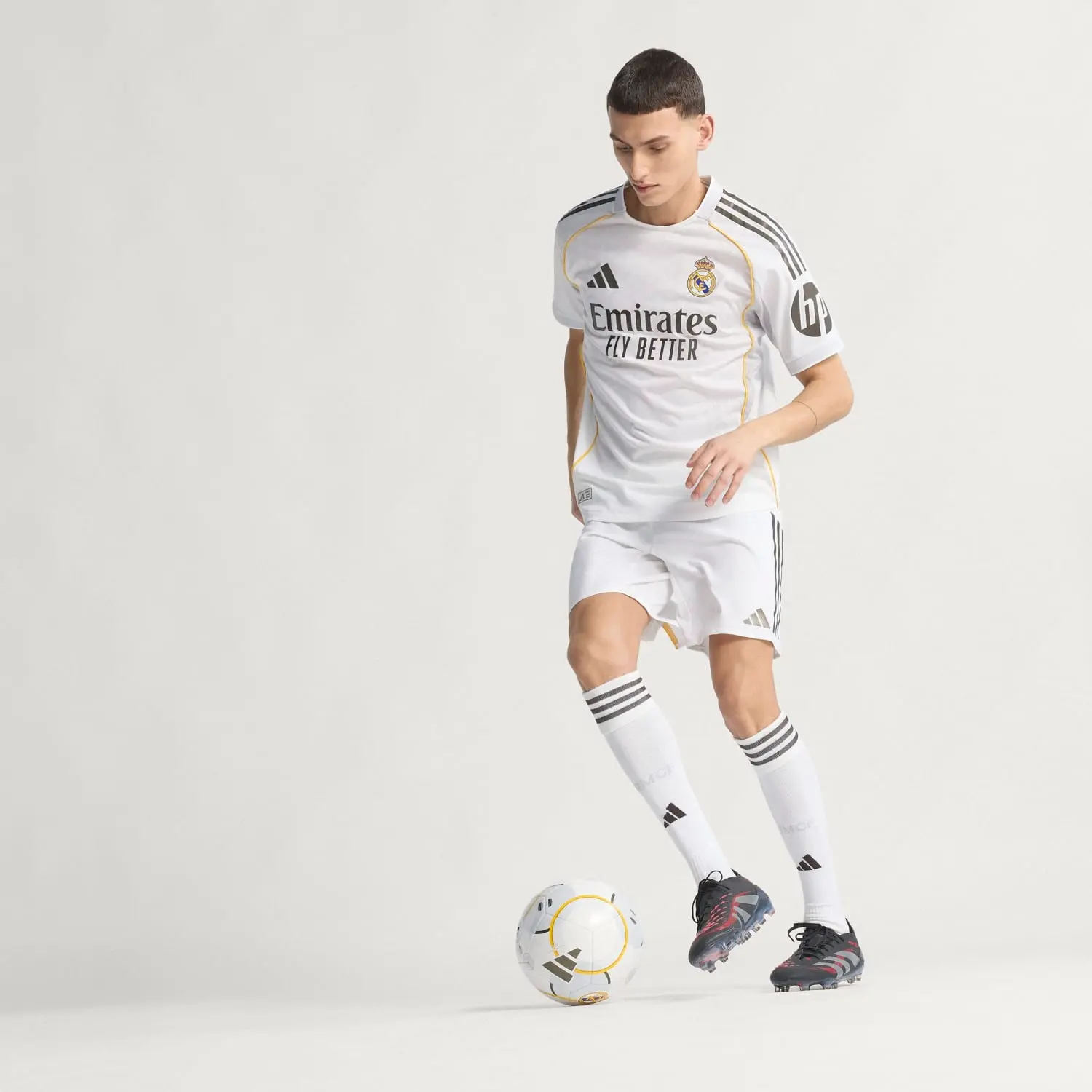 Mens Home Authentic Jersey 25/26 White - Image 8