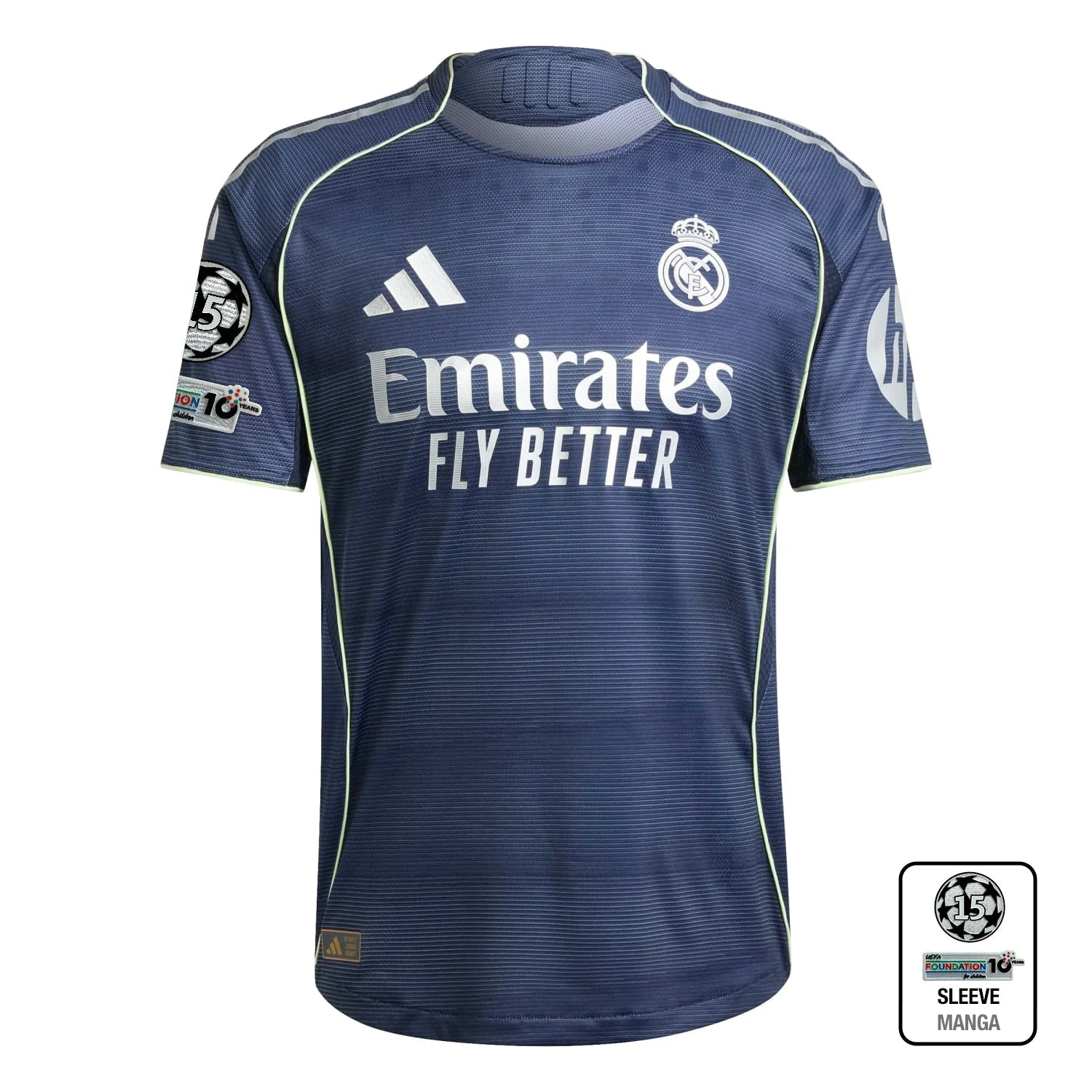 Mens Away Authentic Jersey 25/26 Navy - Image 9