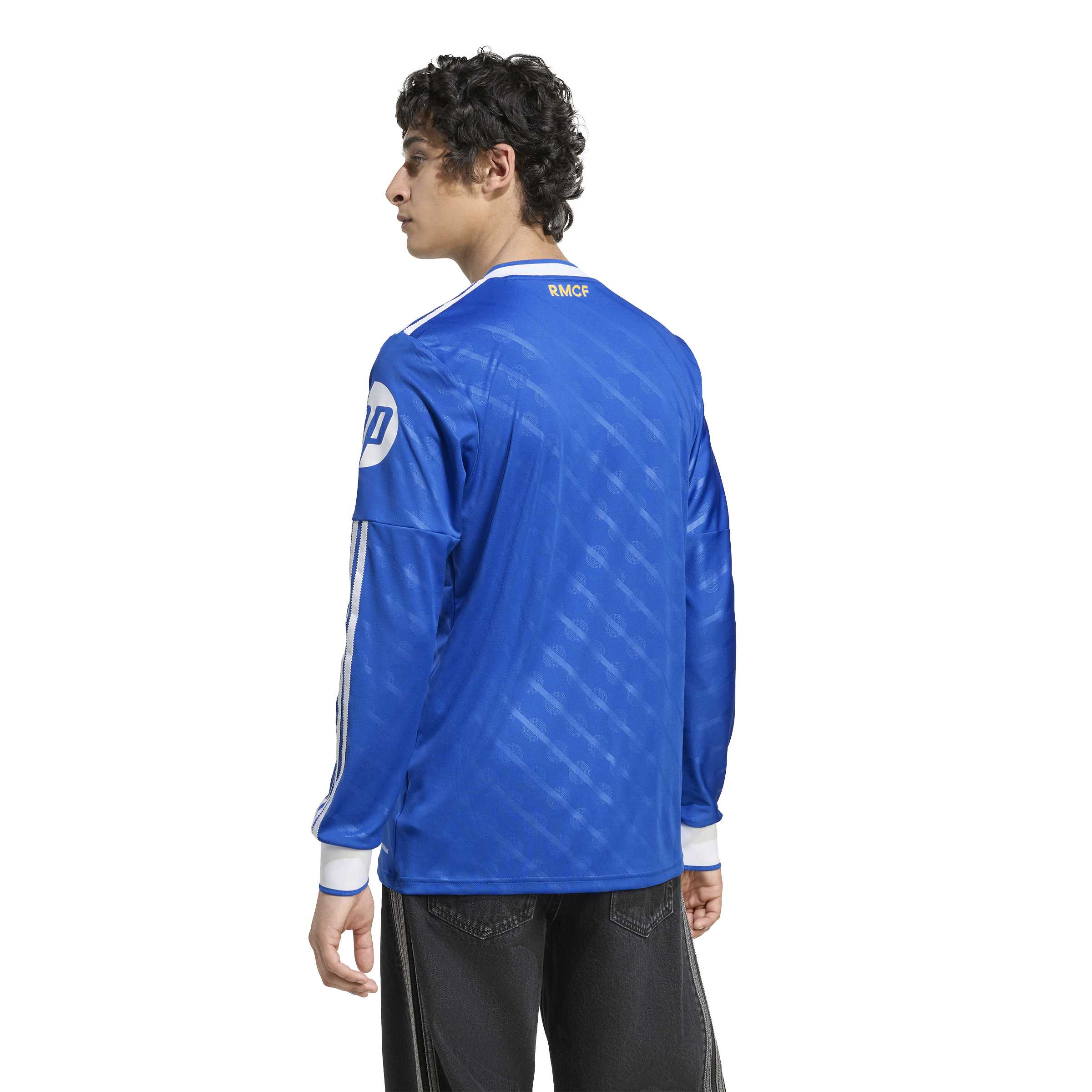 Mens Third Long Sleeve Shirt 25/26 Blue - Image 5
