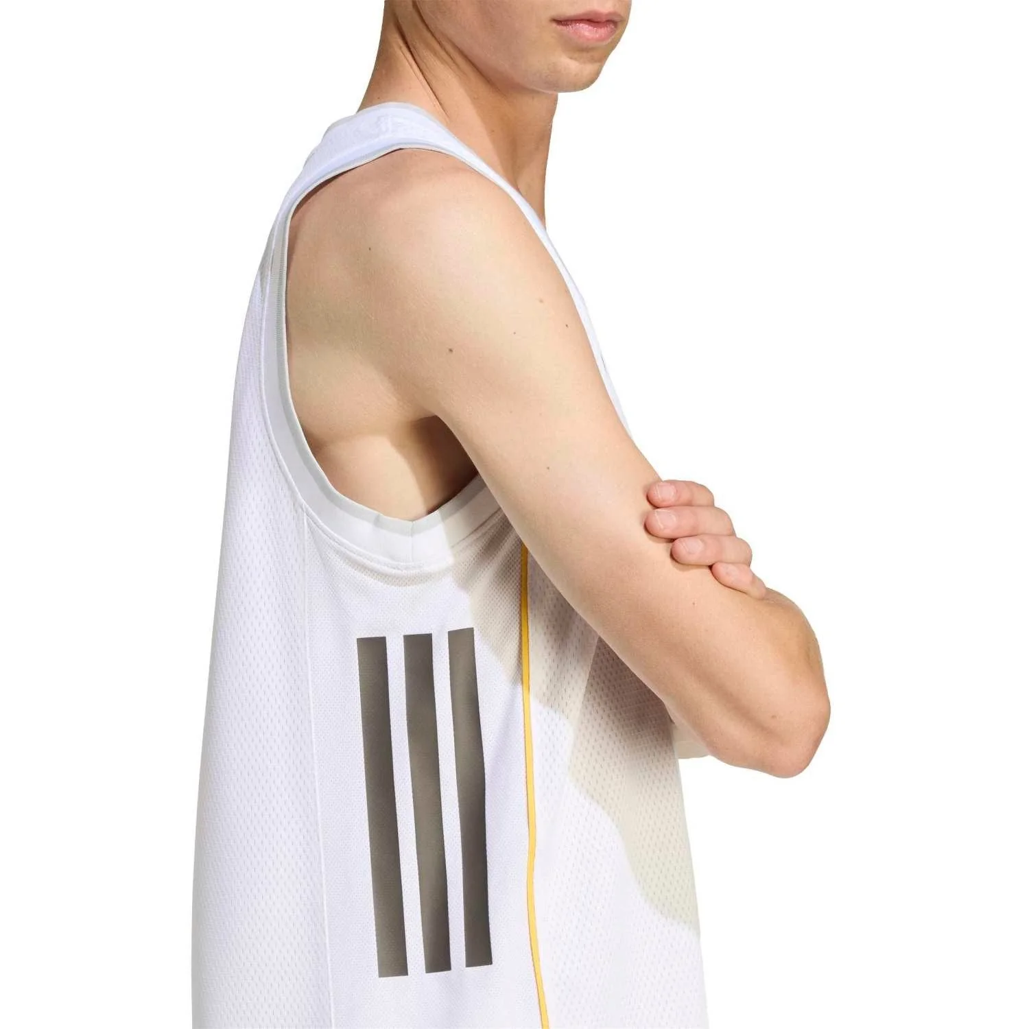 Mens Home Basketball Shirt 25/26 White - Image 5