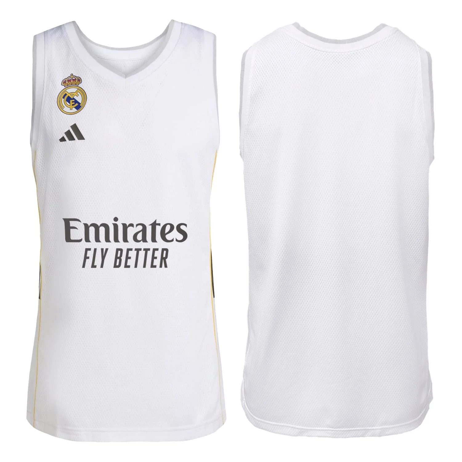 Mens Home Basketball Shirt 25/26 White - Image 6