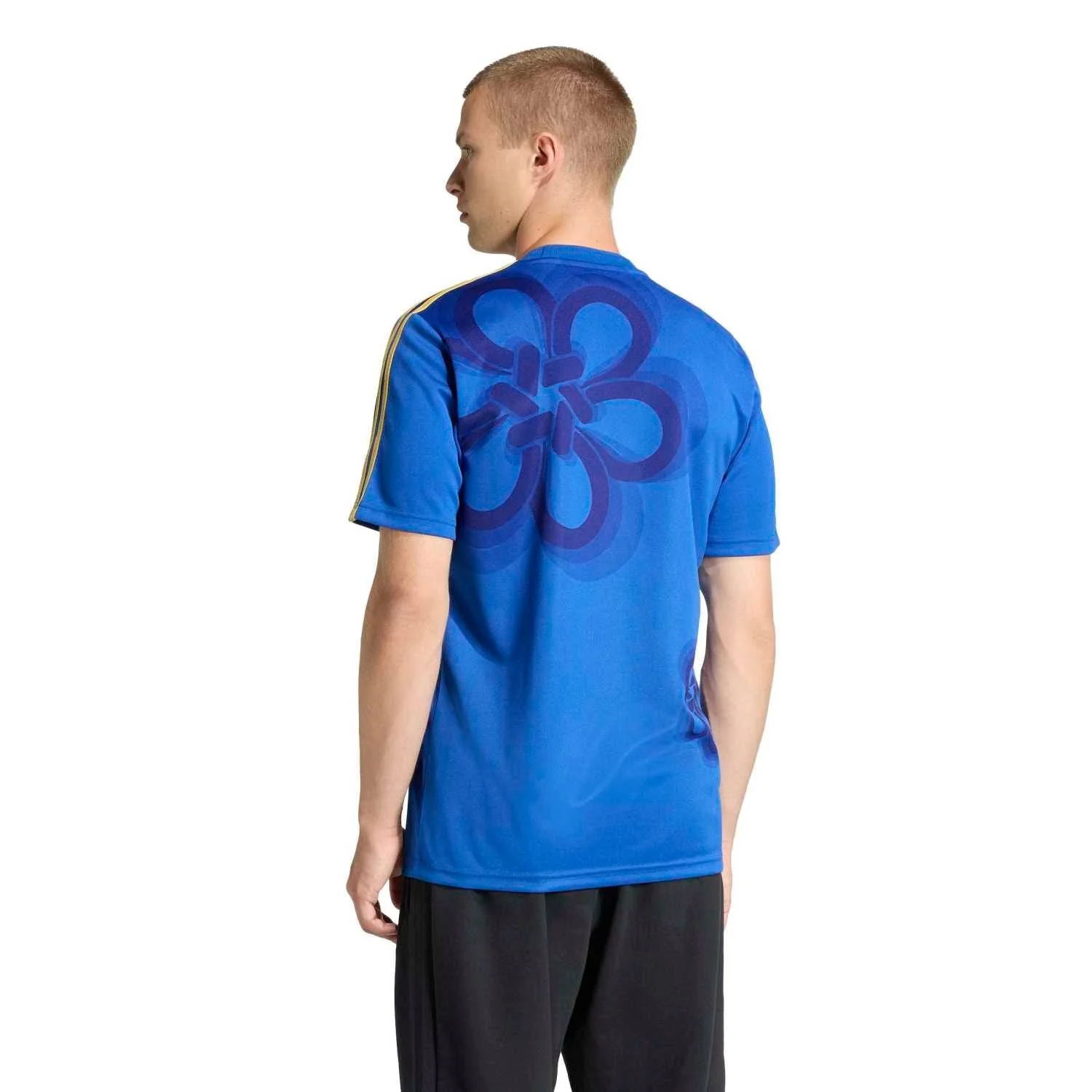 Mens adidas Chinese Knot Pack Shirt 25/26 Blue - Image 4