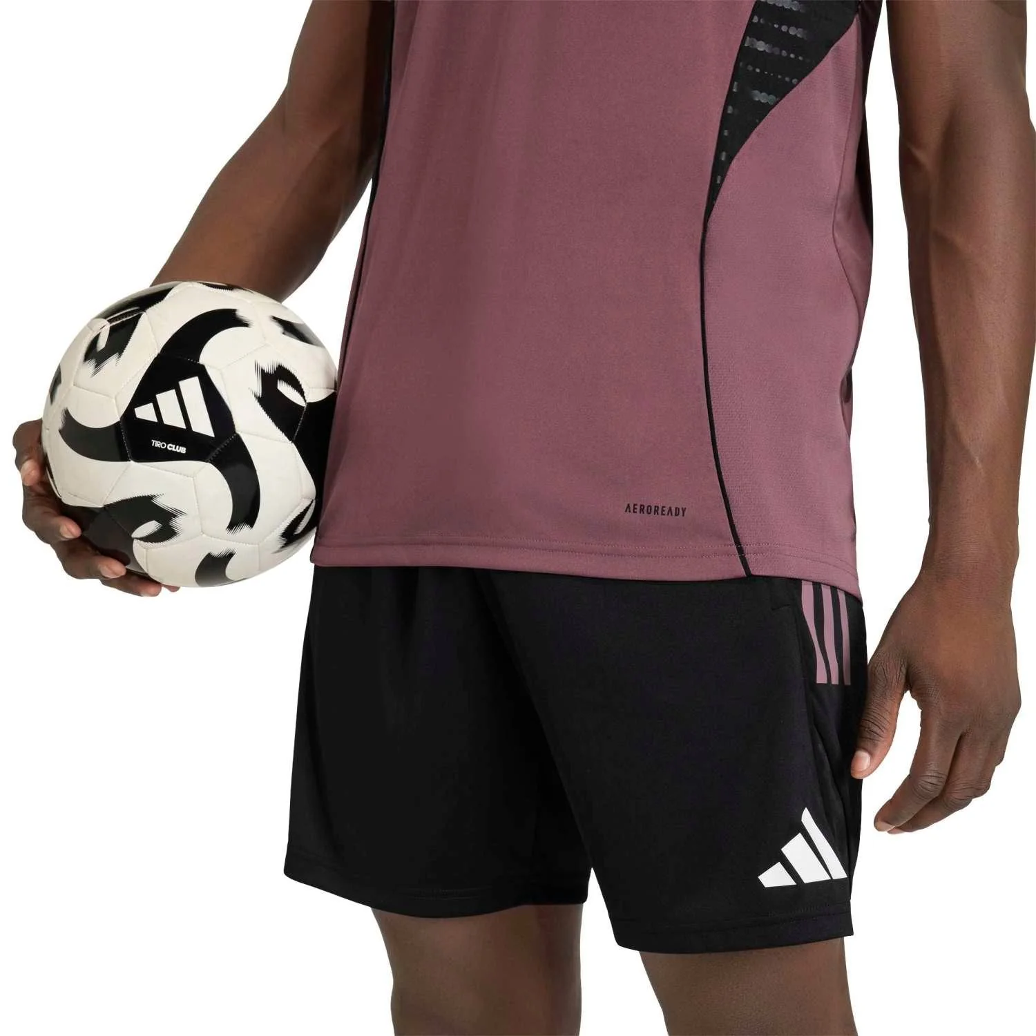 Mens adidas Training Shirt 25/26 Purple - Image 6