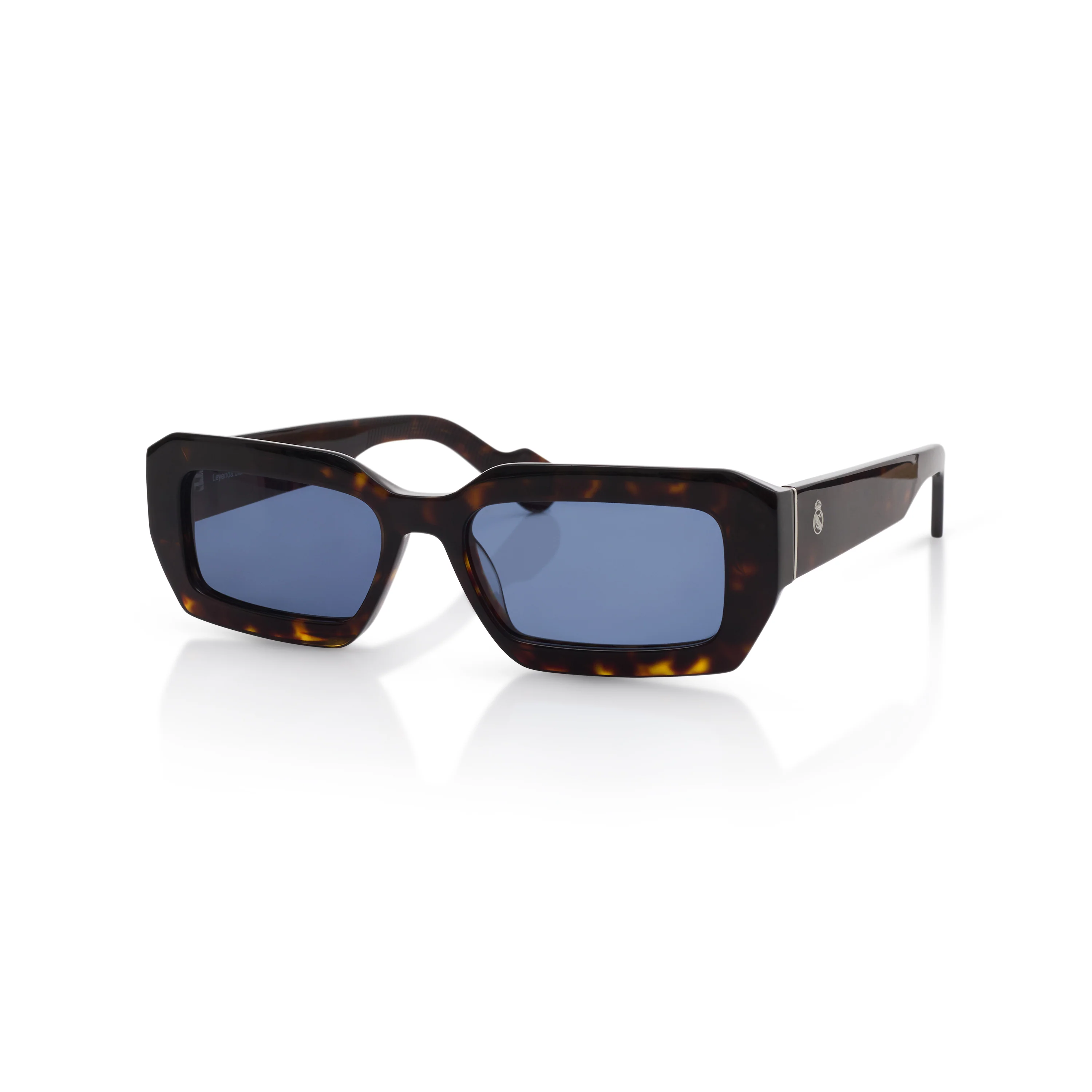 Square Real Madrid Acetate Sunglasses Tortoiseshell - Image 3