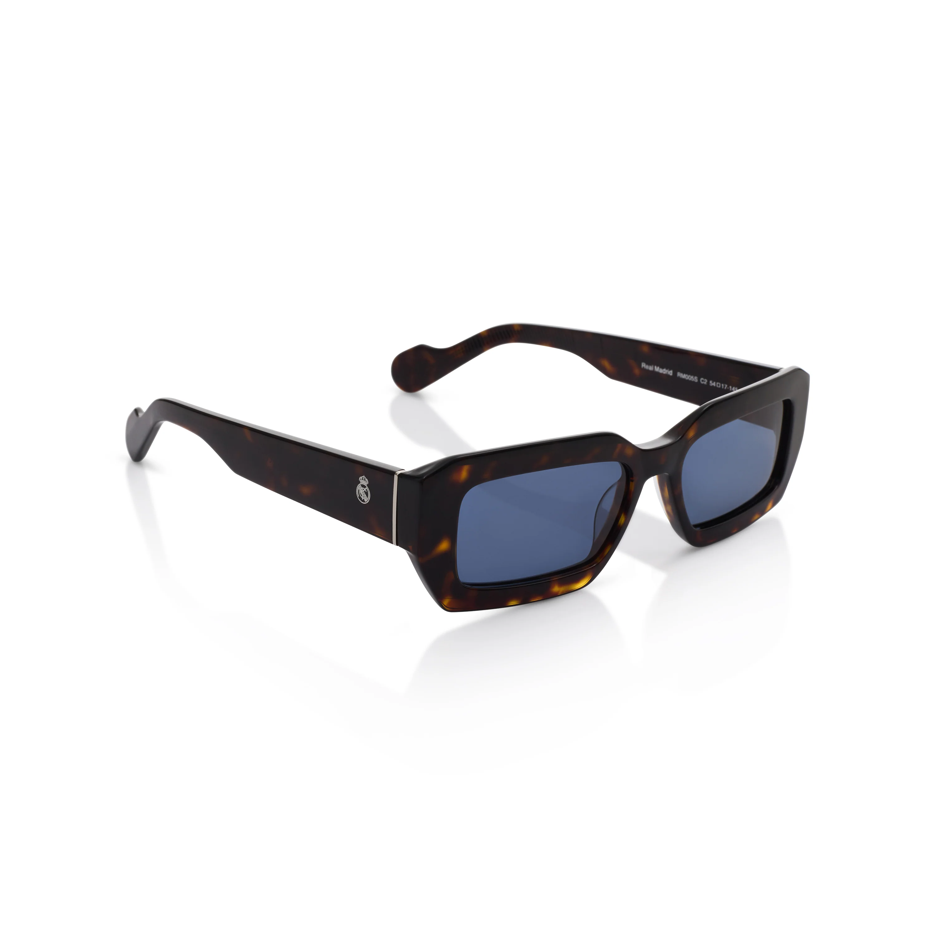 Square Real Madrid Acetate Sunglasses Tortoiseshell - Image 4