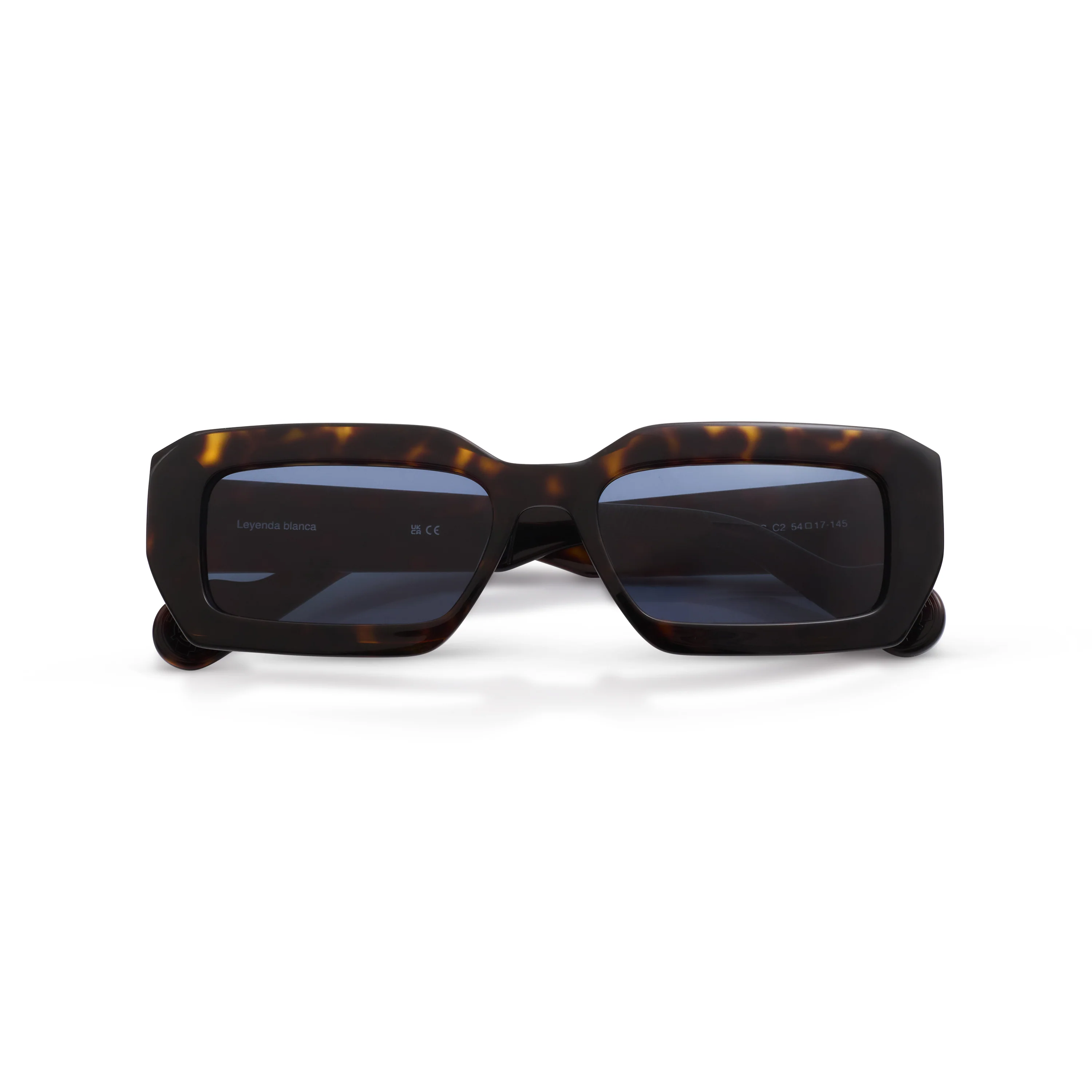 Square Real Madrid Acetate Sunglasses Tortoiseshell - Image 5