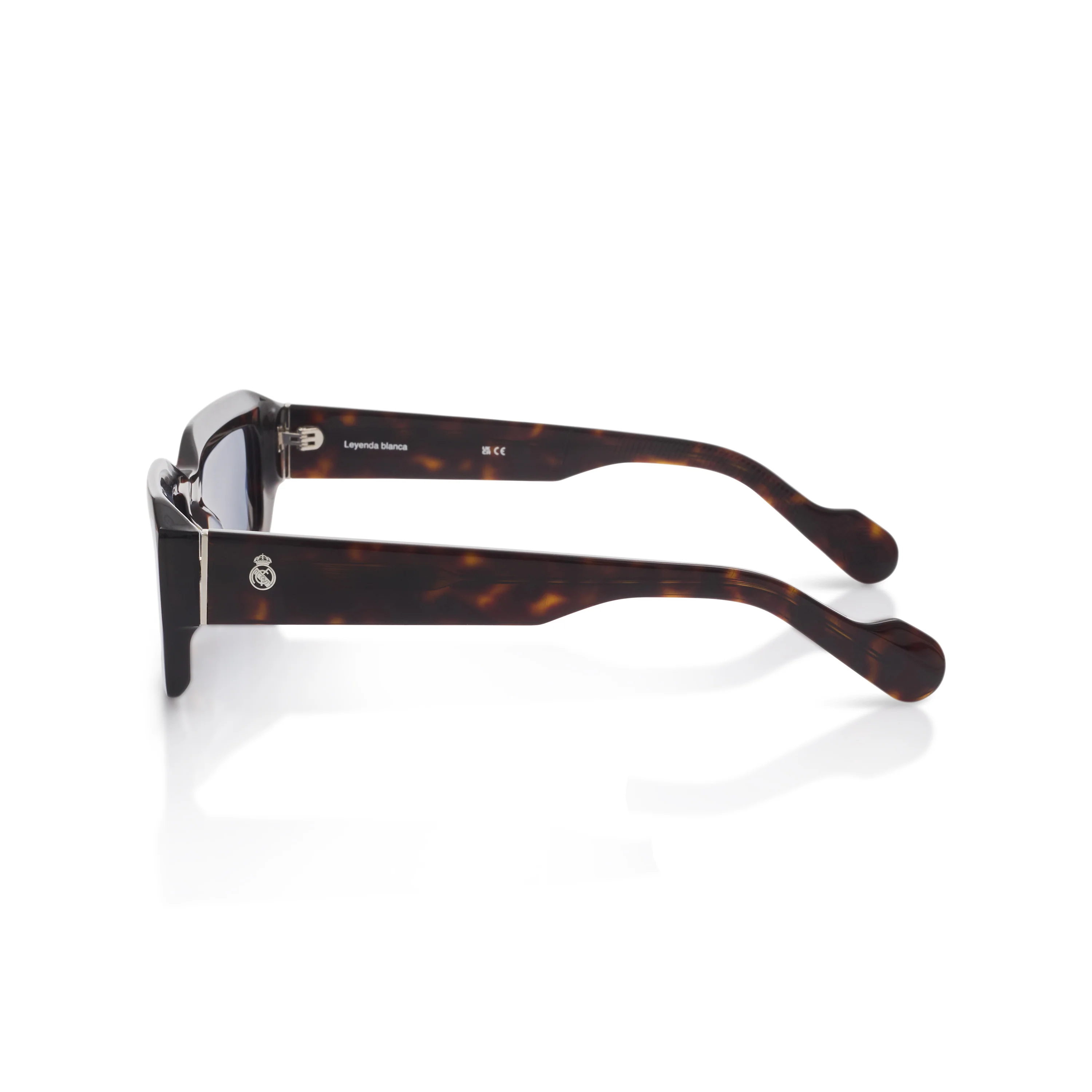 Square Real Madrid Acetate Sunglasses Tortoiseshell - Image 7