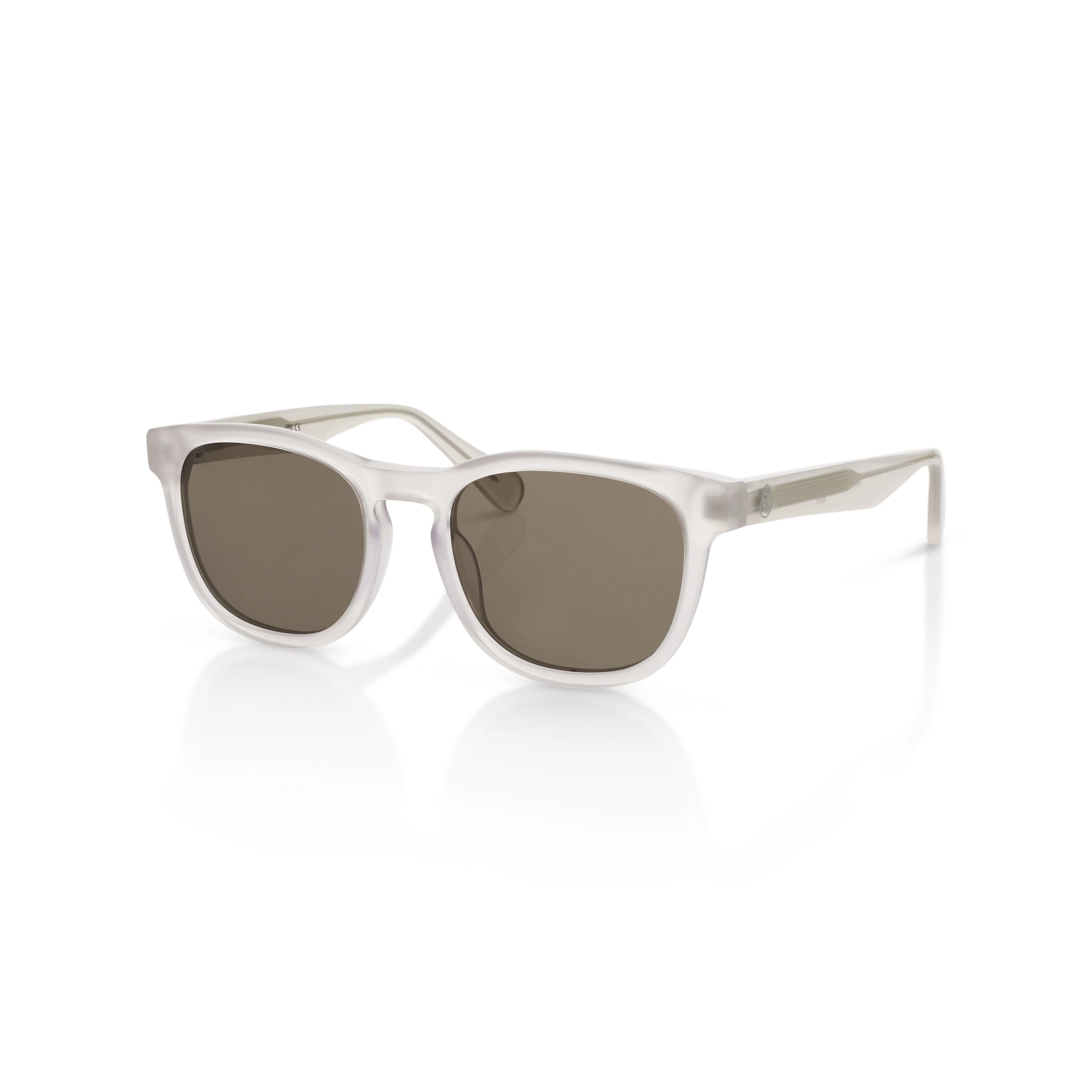 Round Real Madrid Acetate Sunglasses White - Image 3