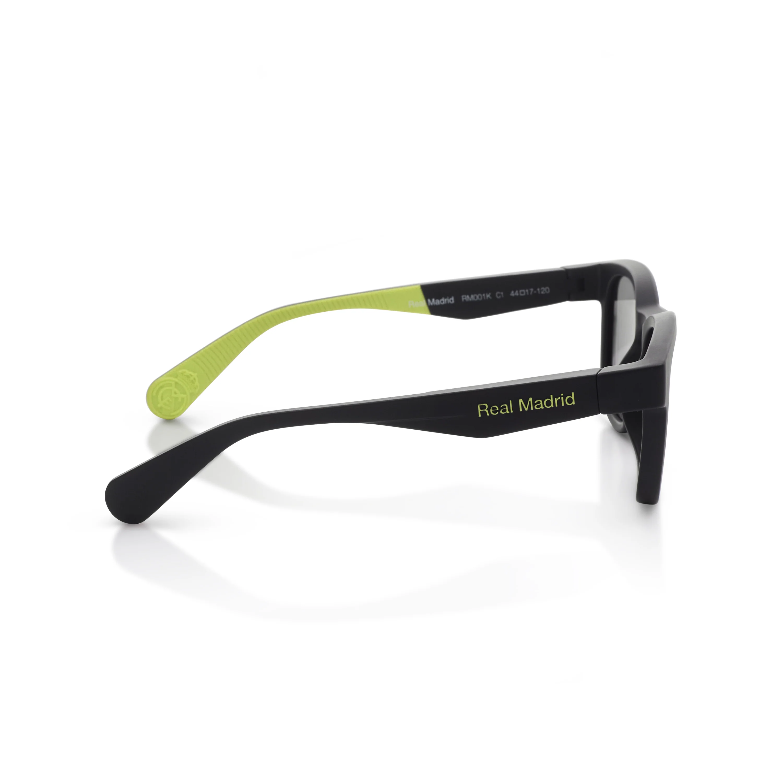 Kids Round Real Madrid Sunglasses Black - Image 5