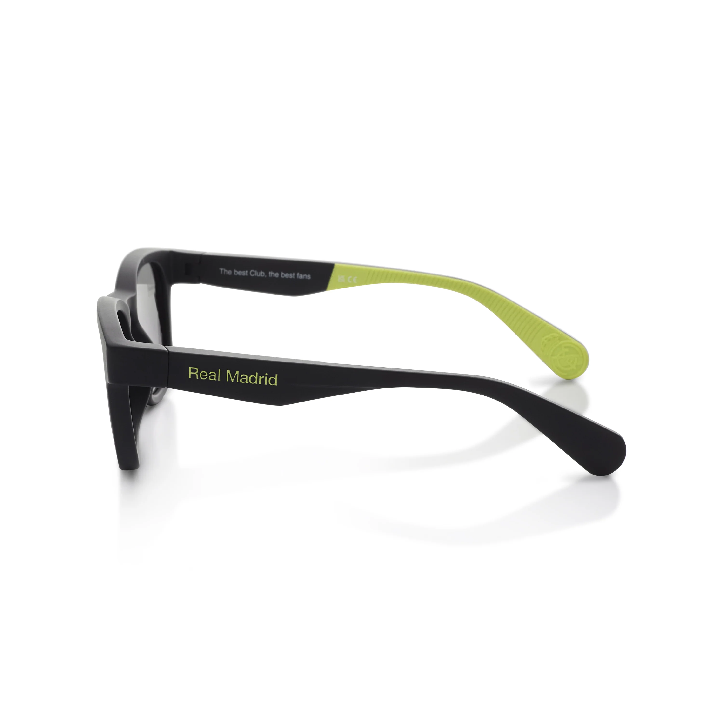 Kids Round Real Madrid Sunglasses Black - Image 6