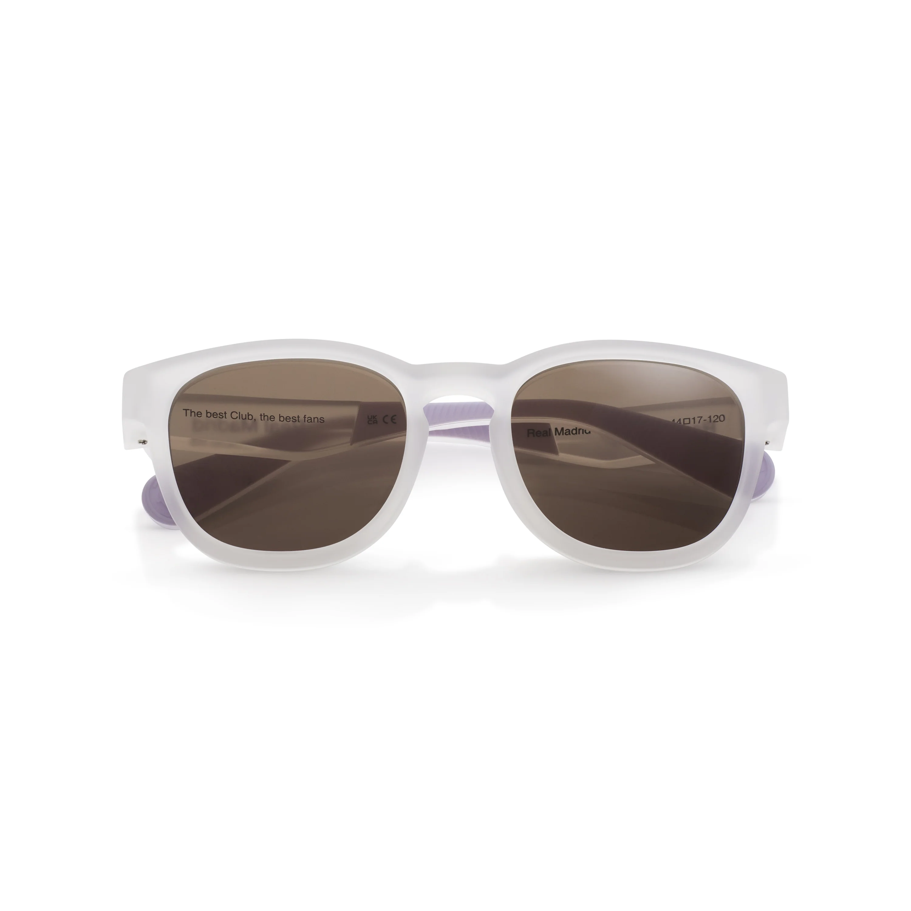 Kids Round Real Madrid Sunglasses White - Image 4