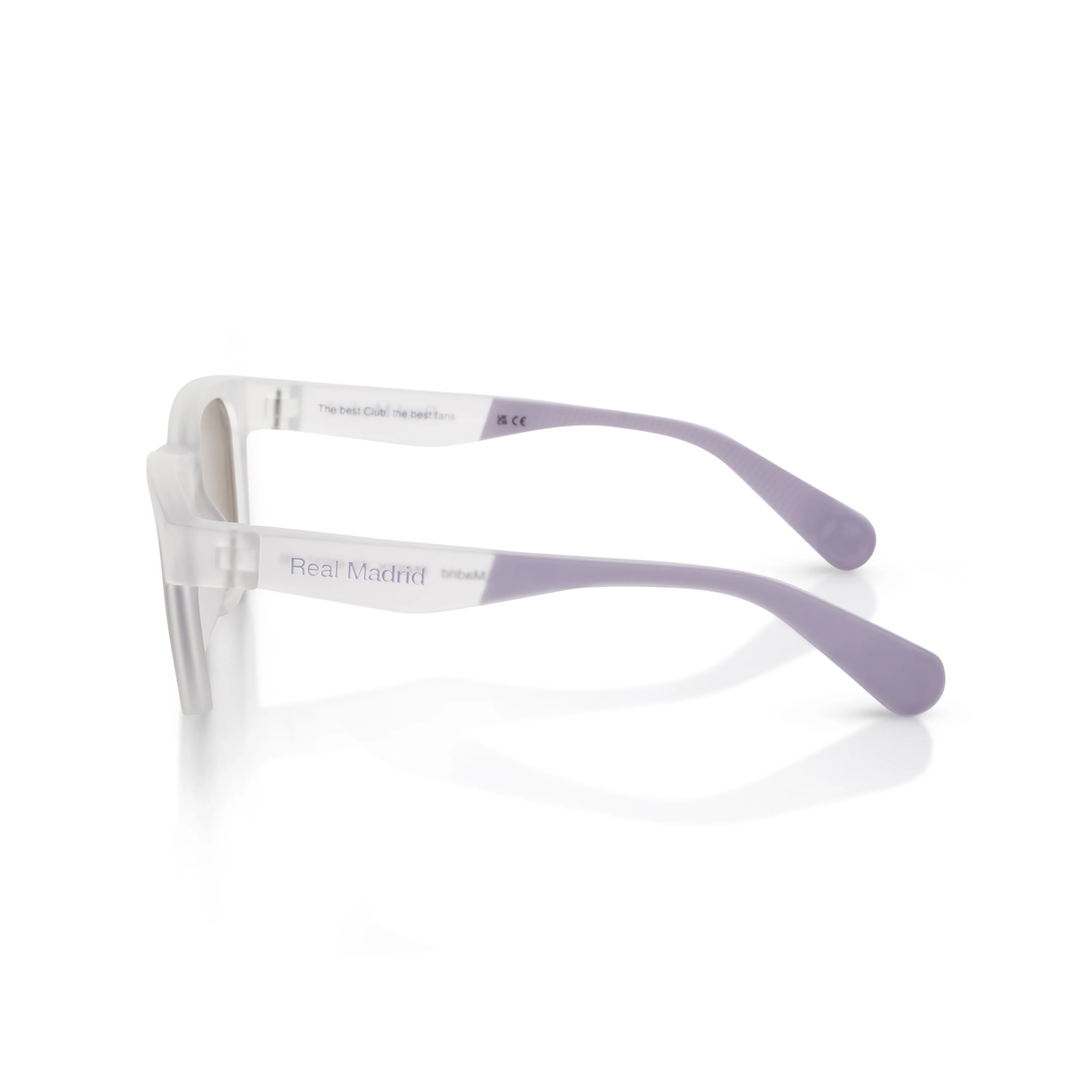 Kids Round Real Madrid Sunglasses White - Image 6