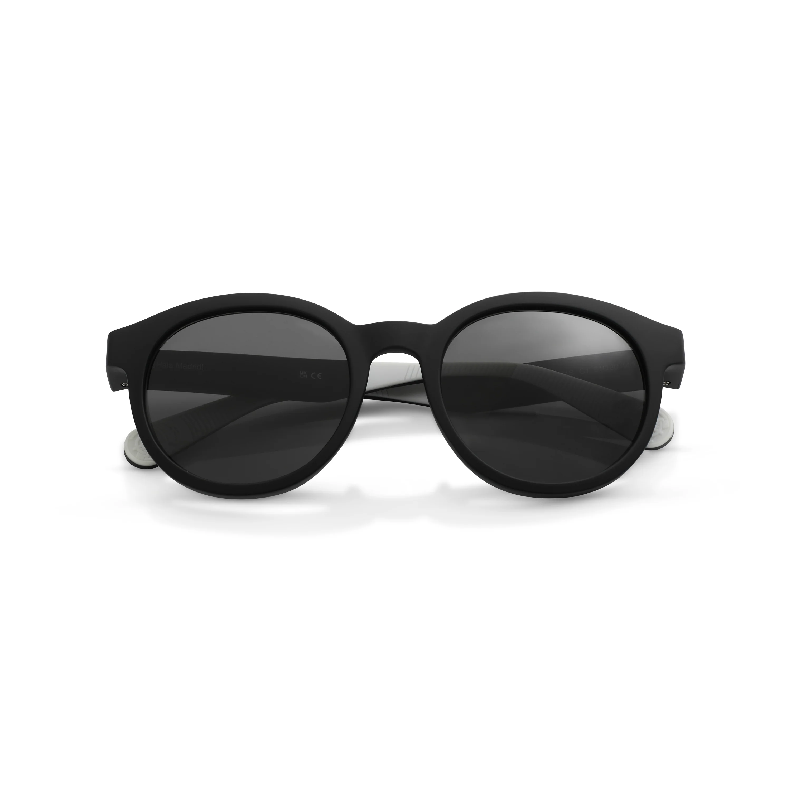 Round Real Madrid Sunglasses Black - Image 4