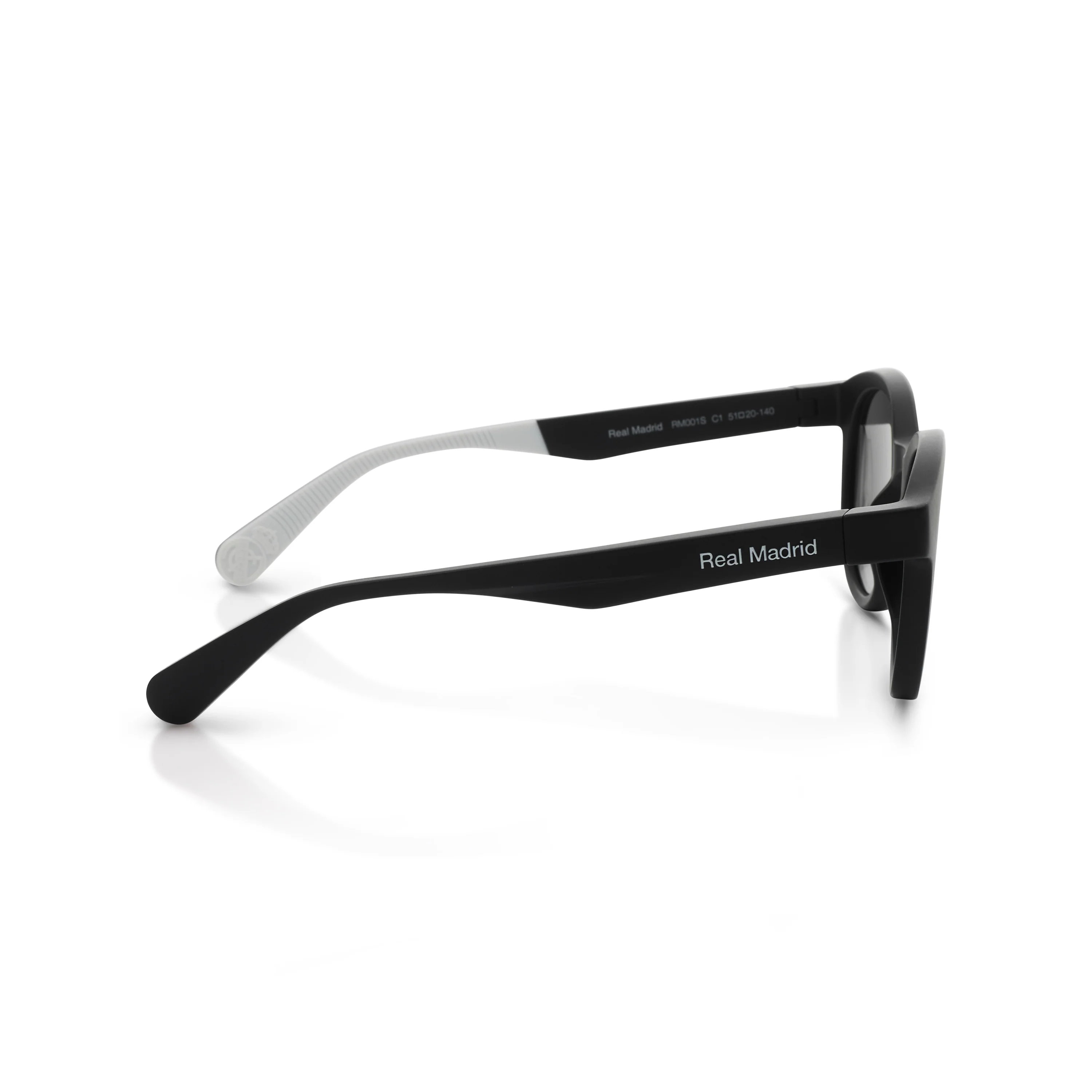 Round Real Madrid Sunglasses Black - Image 5