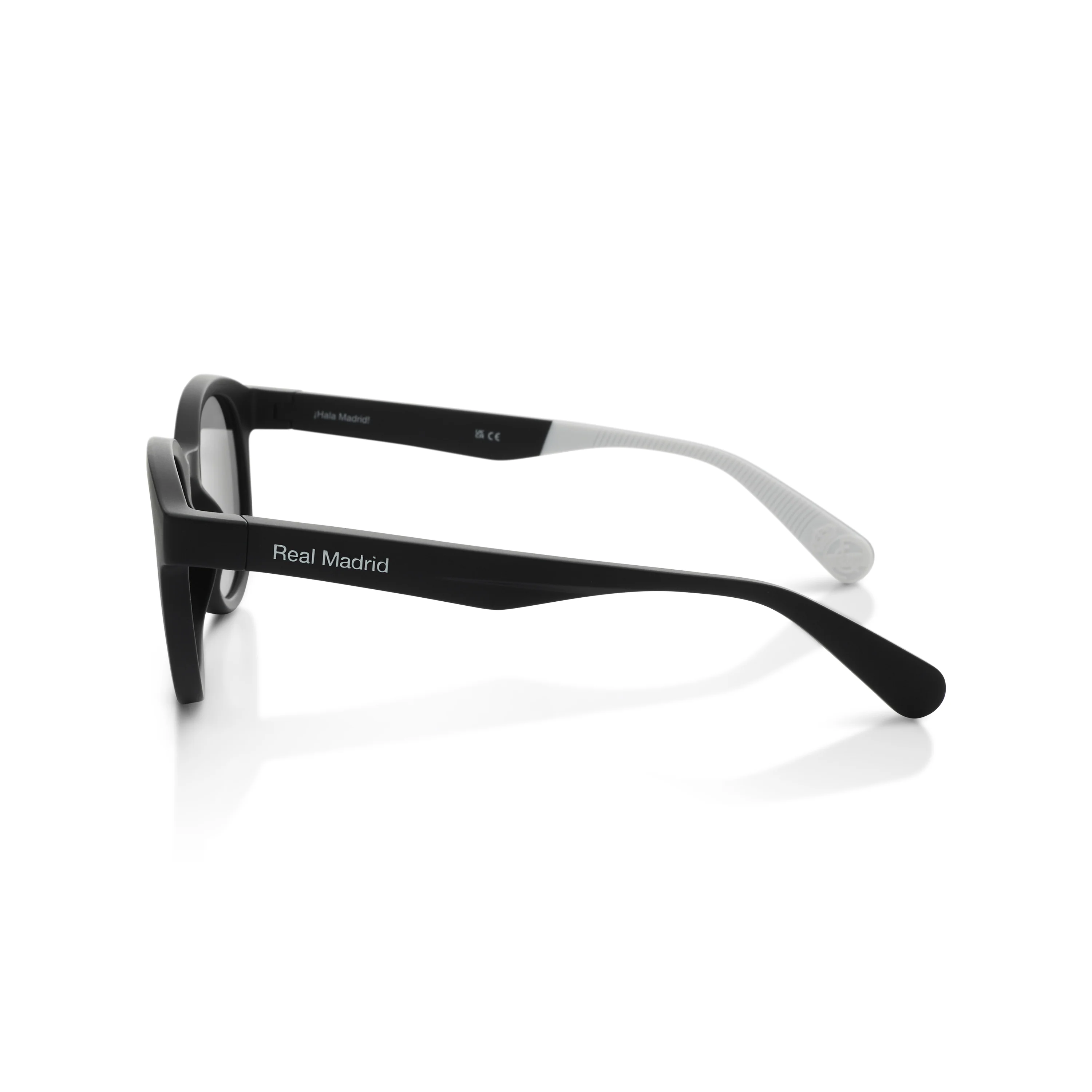 Round Real Madrid Sunglasses Black - Image 6