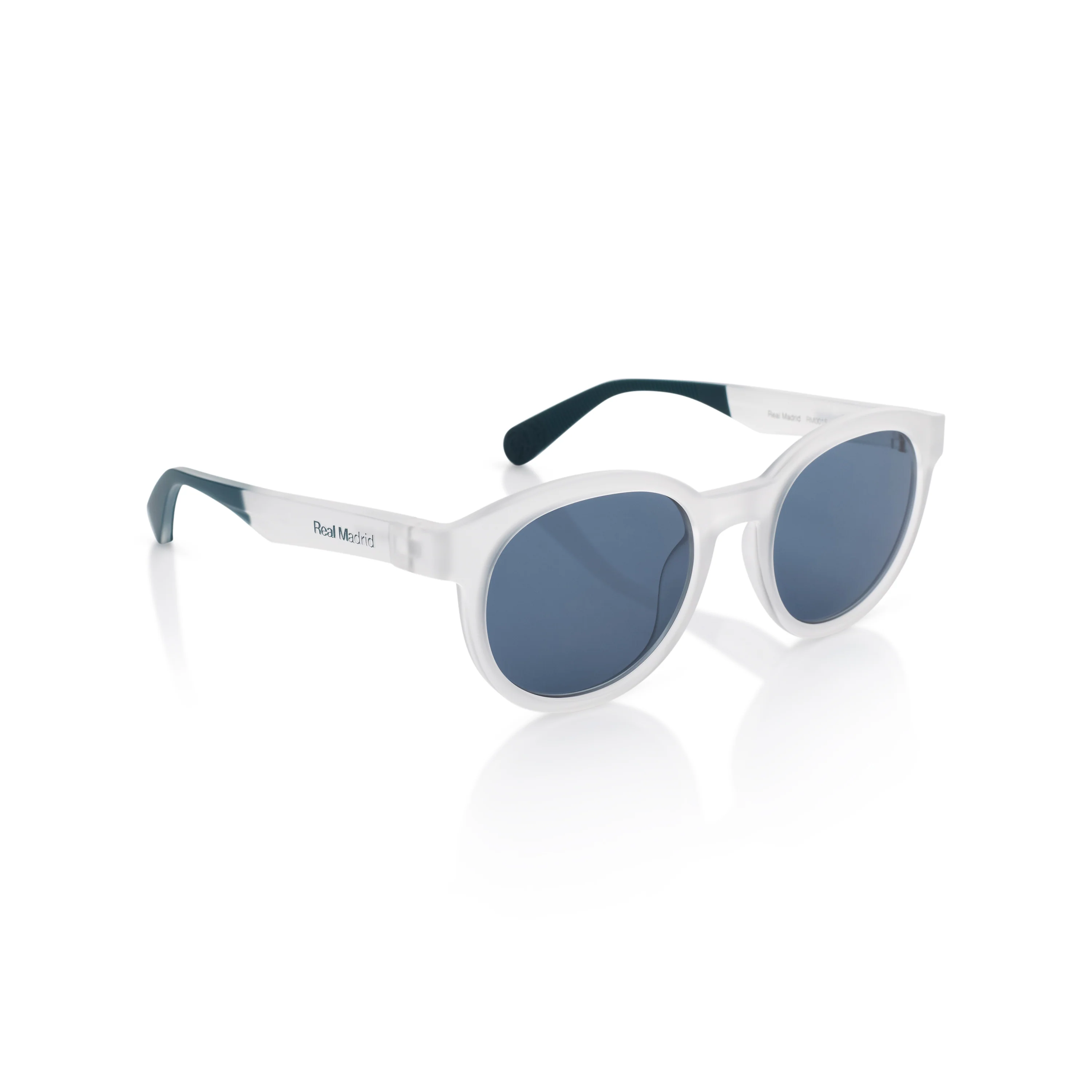 Round Real Madrid Sunglasses White - Image 3