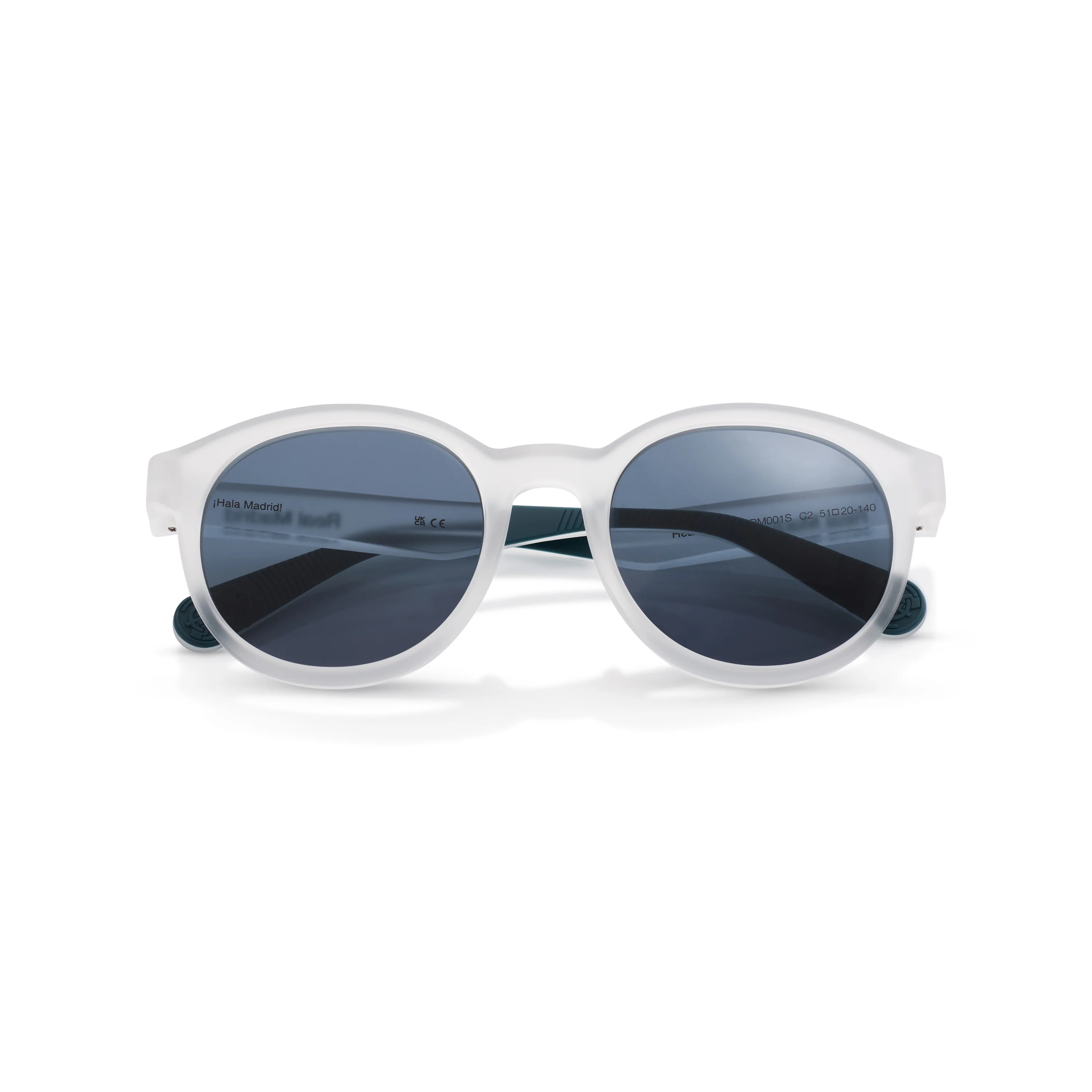 Round Real Madrid Sunglasses White - Image 4