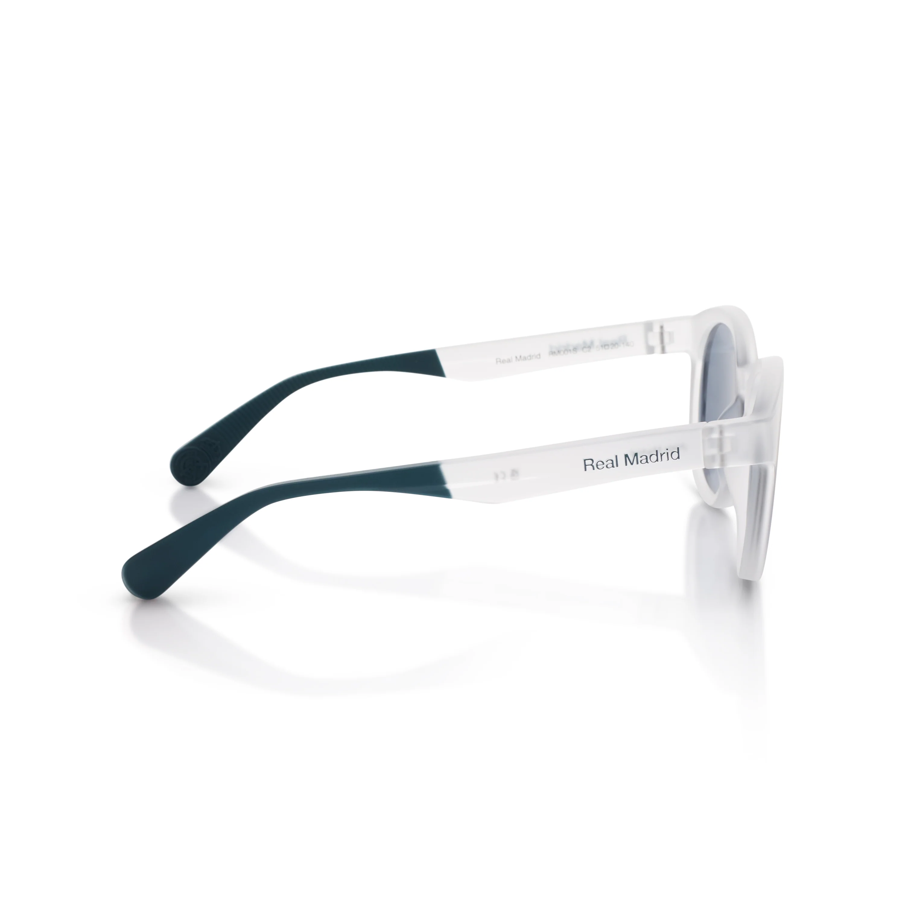 Round Real Madrid Sunglasses White - Image 5