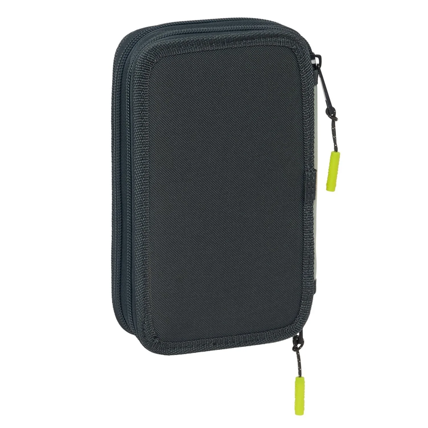 White/Black Double Filled Pencil Case - Image 5