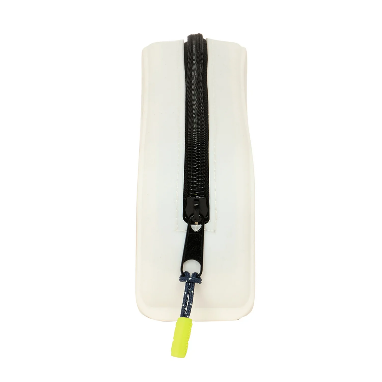 Squared Silicone Pencil Case White/Black - Image 3