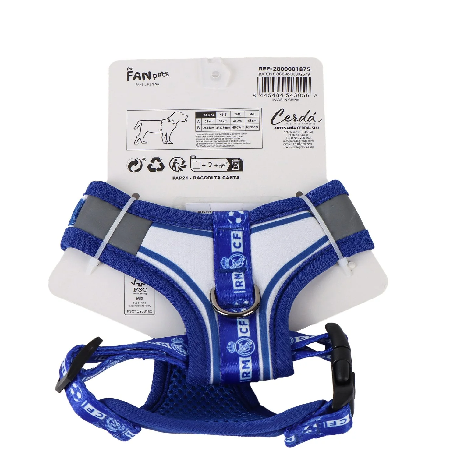 XXS Blue Dog Harness - Image 4