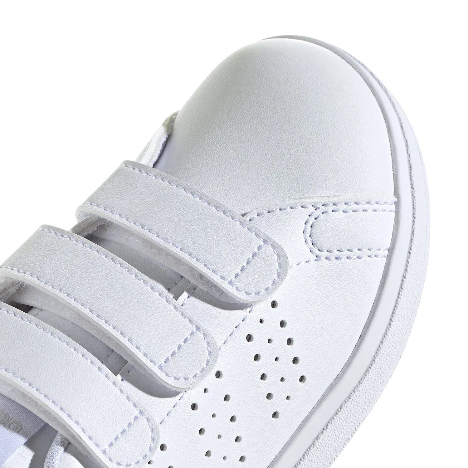 adidas Kids Advantage 2.0 Shoes White - Image 9