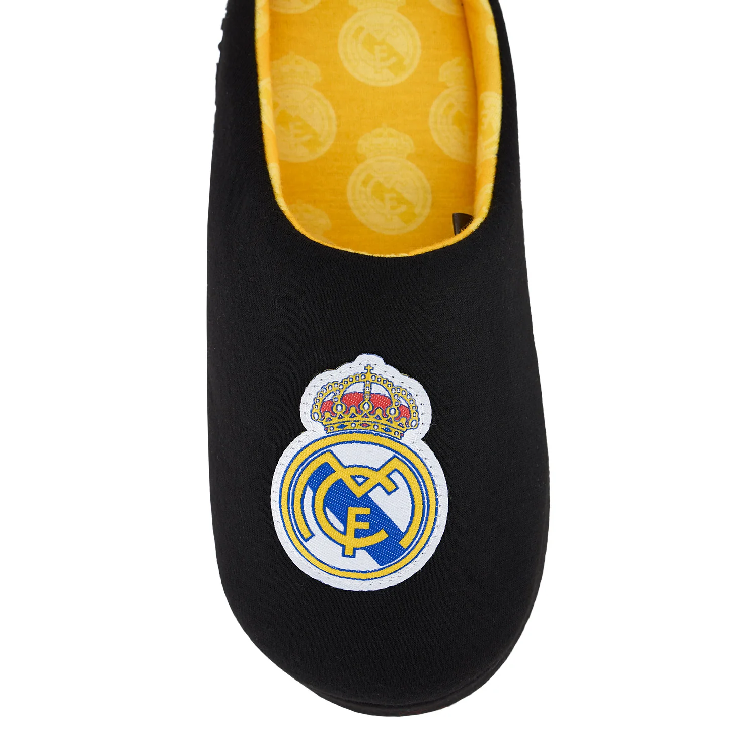 Black/Yellow Kid's Home Slippers - Image 3