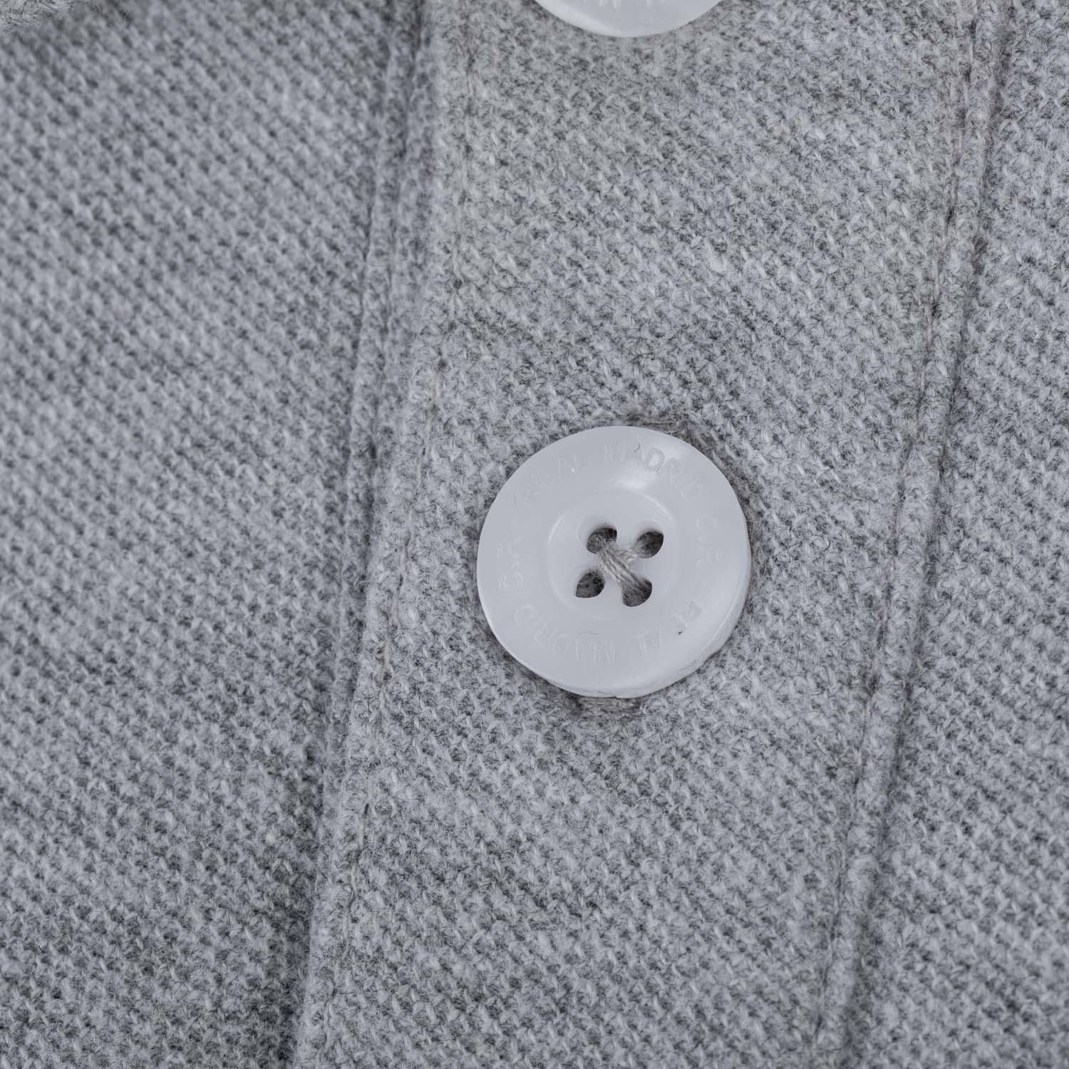 Kids Essentials Color Crest Polo Light Grey - Image 4
