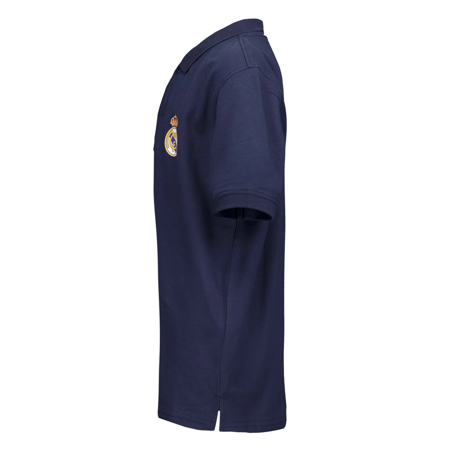 Kids ECO Essentials Real Madrid Color Crest Polo Navy - Image 5