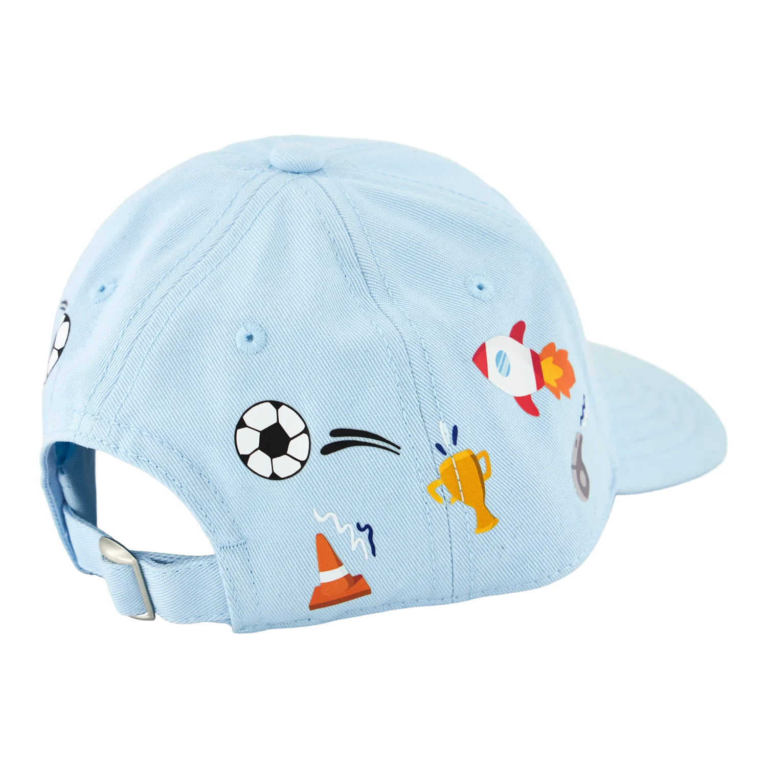 Baby Graphic Cap Blue - Image 3