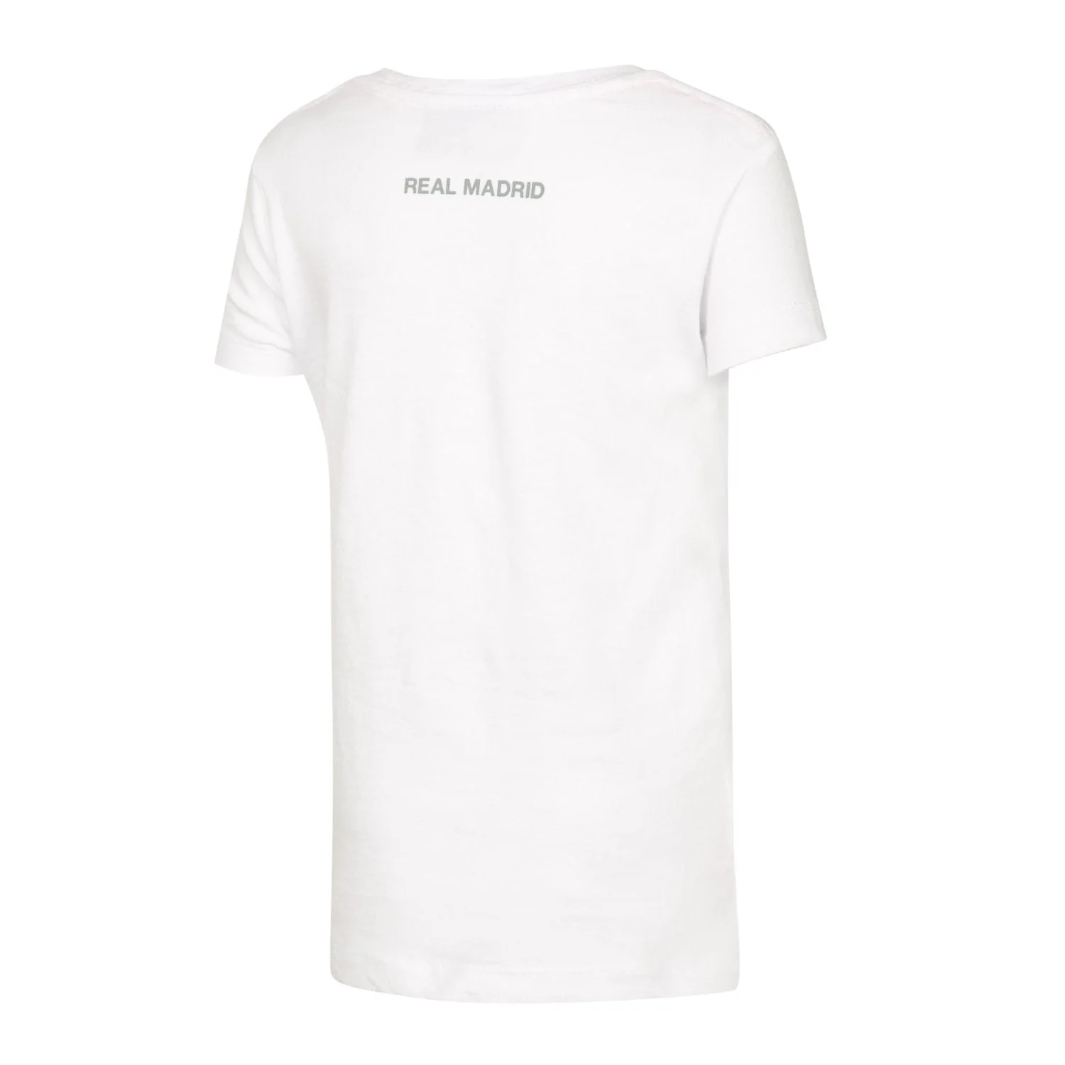 Real Madrid Infant Crest T-Shirt White/Silver - Image 3