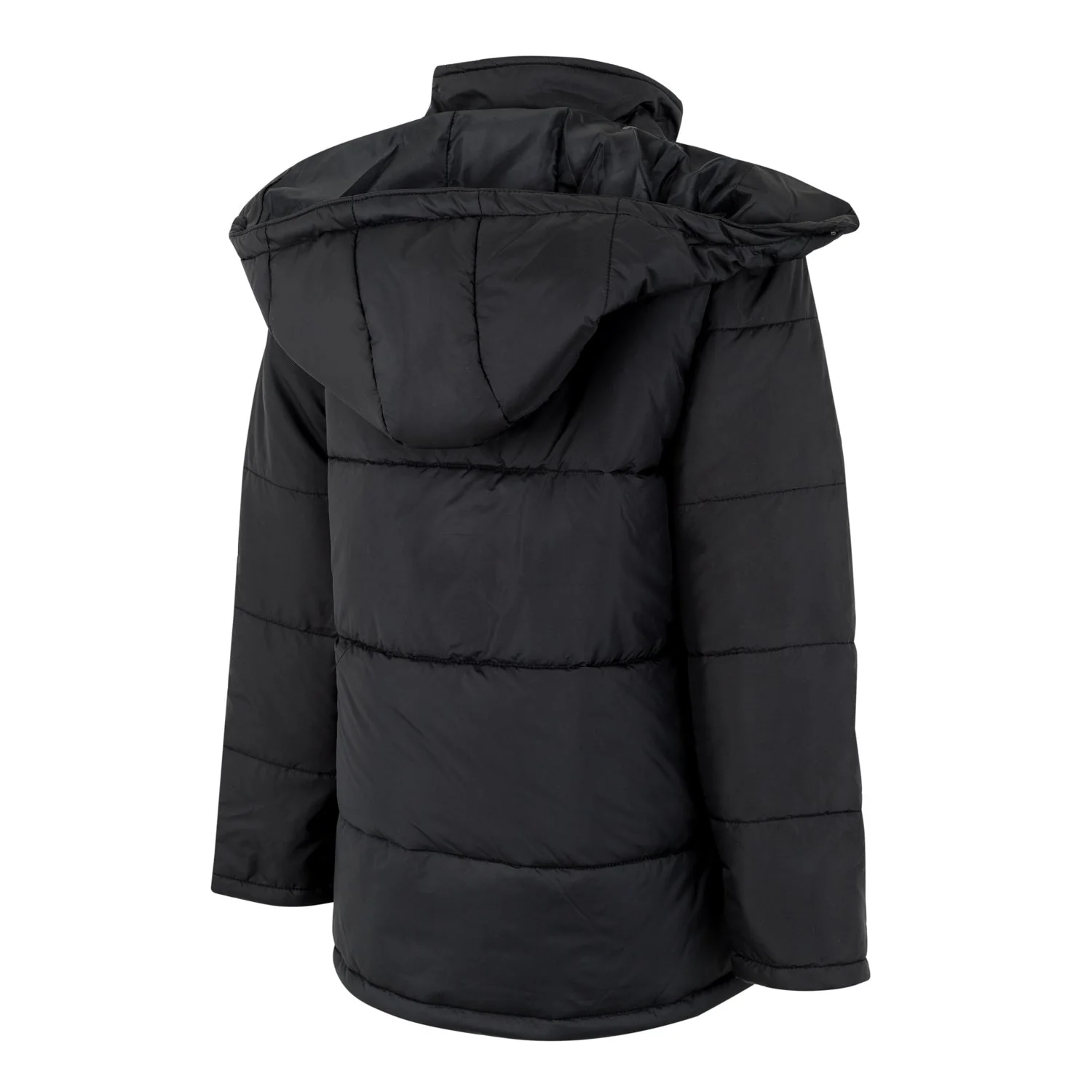 Kids Padded Parka Black - Image 3