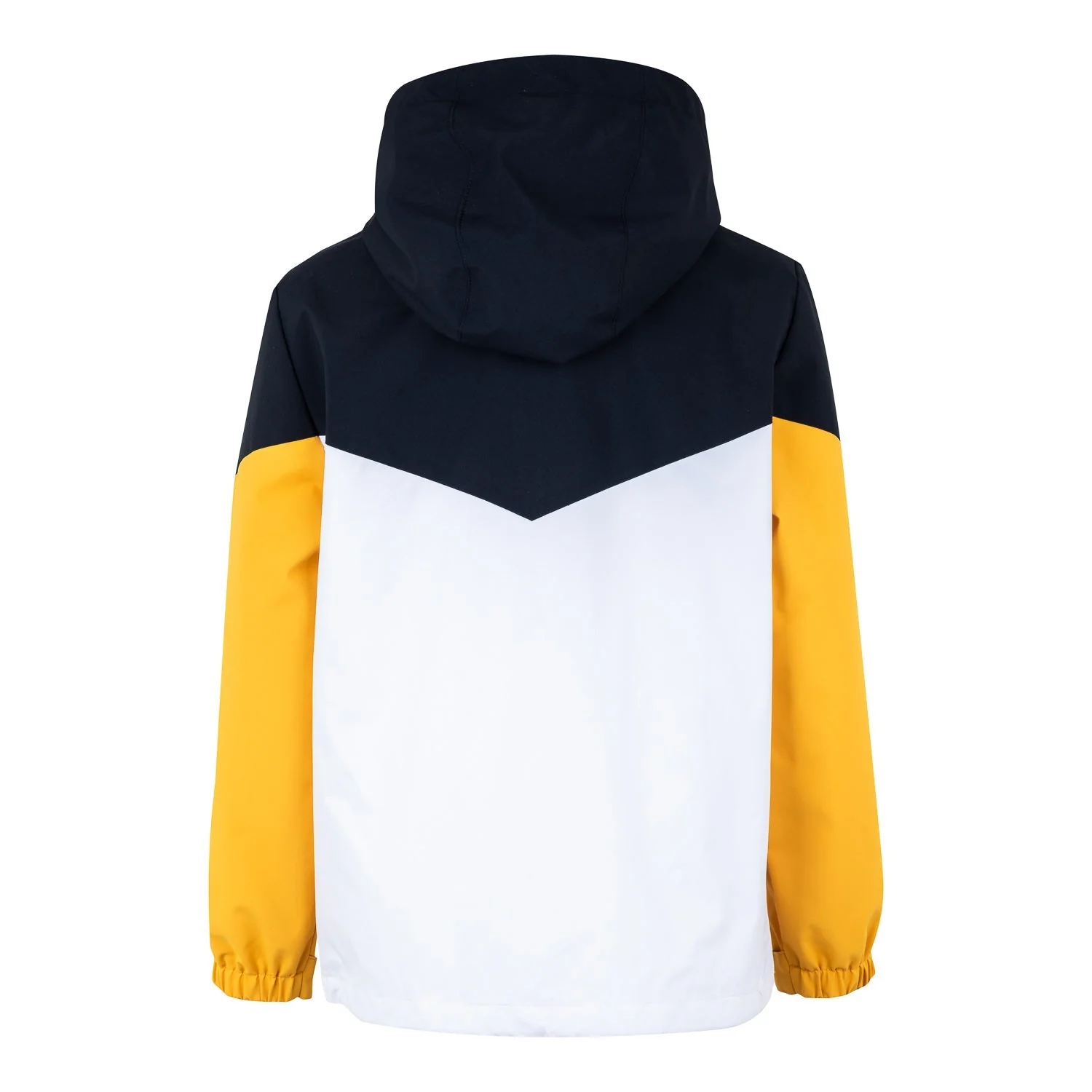 Kids Outerwear Color Block Windbreaker White - Image 4