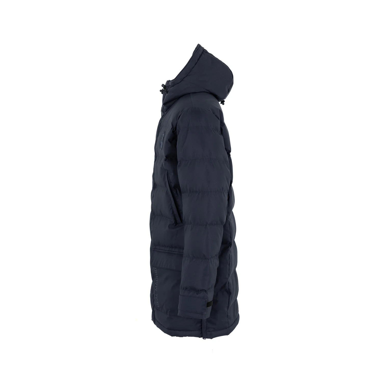 Kids Outerwear Long Padded Parka Coat Navy - Image 4