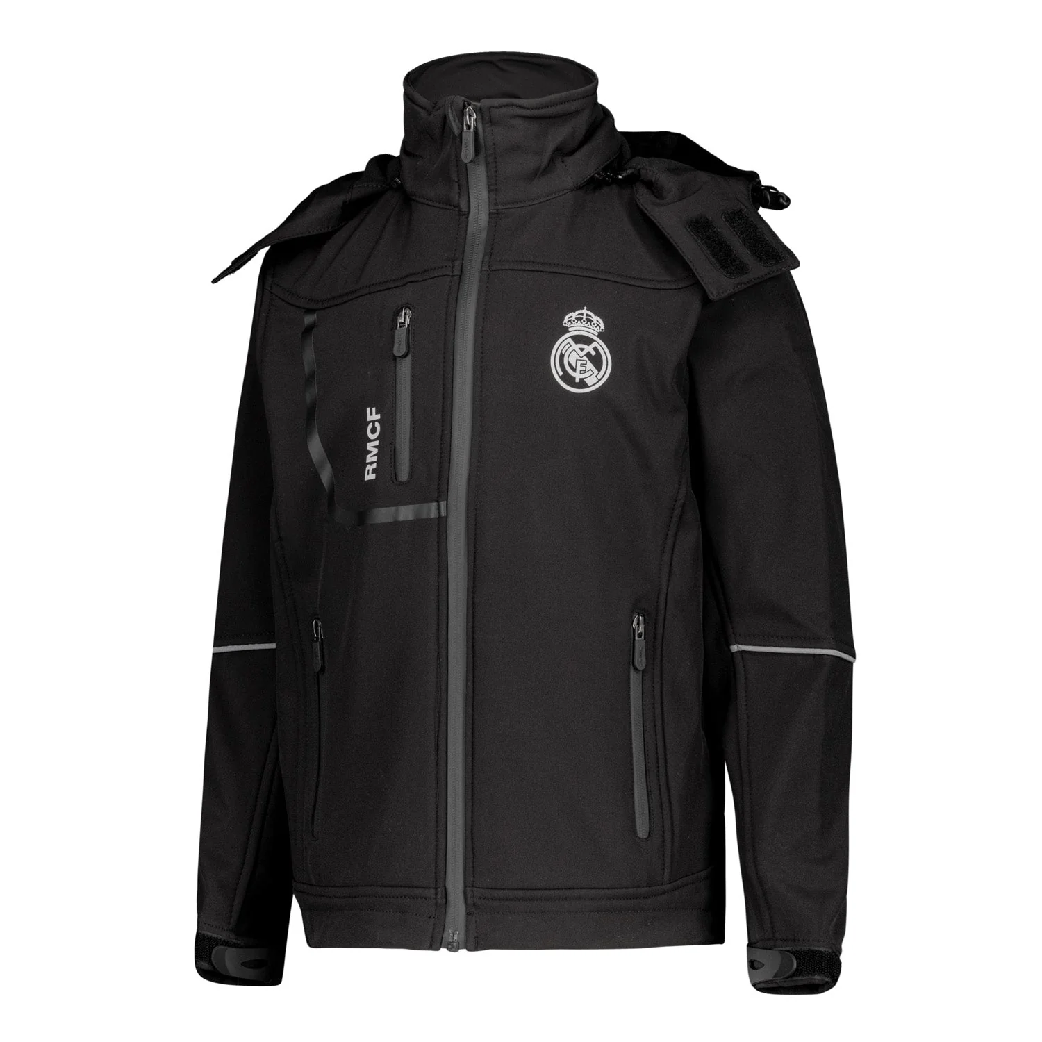 Kids Softshell Jacket Black Real Madrid - Image 2