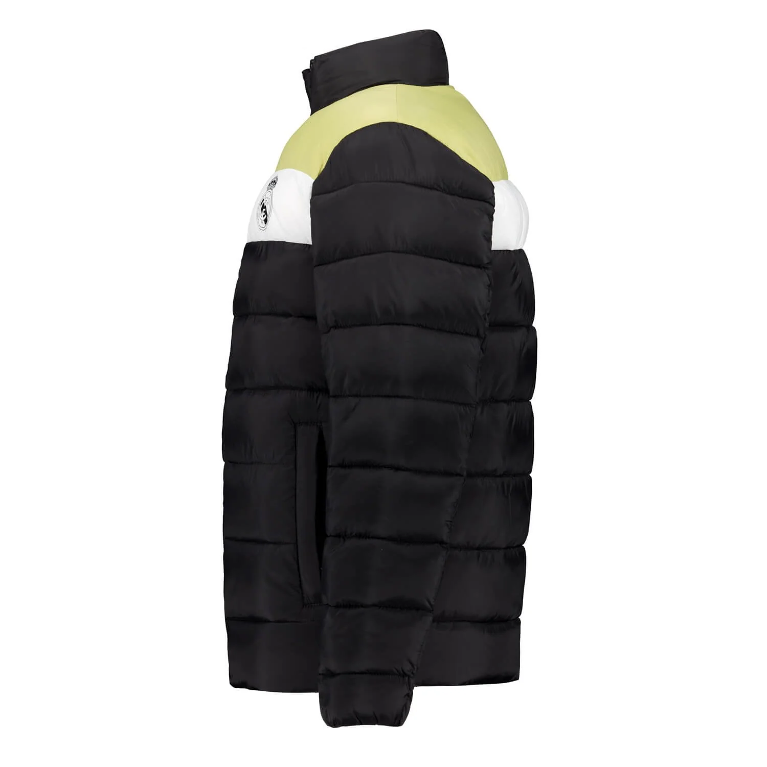 Kids Outerwear Padded Jacket Color Block Black Real Madrid - Image 5