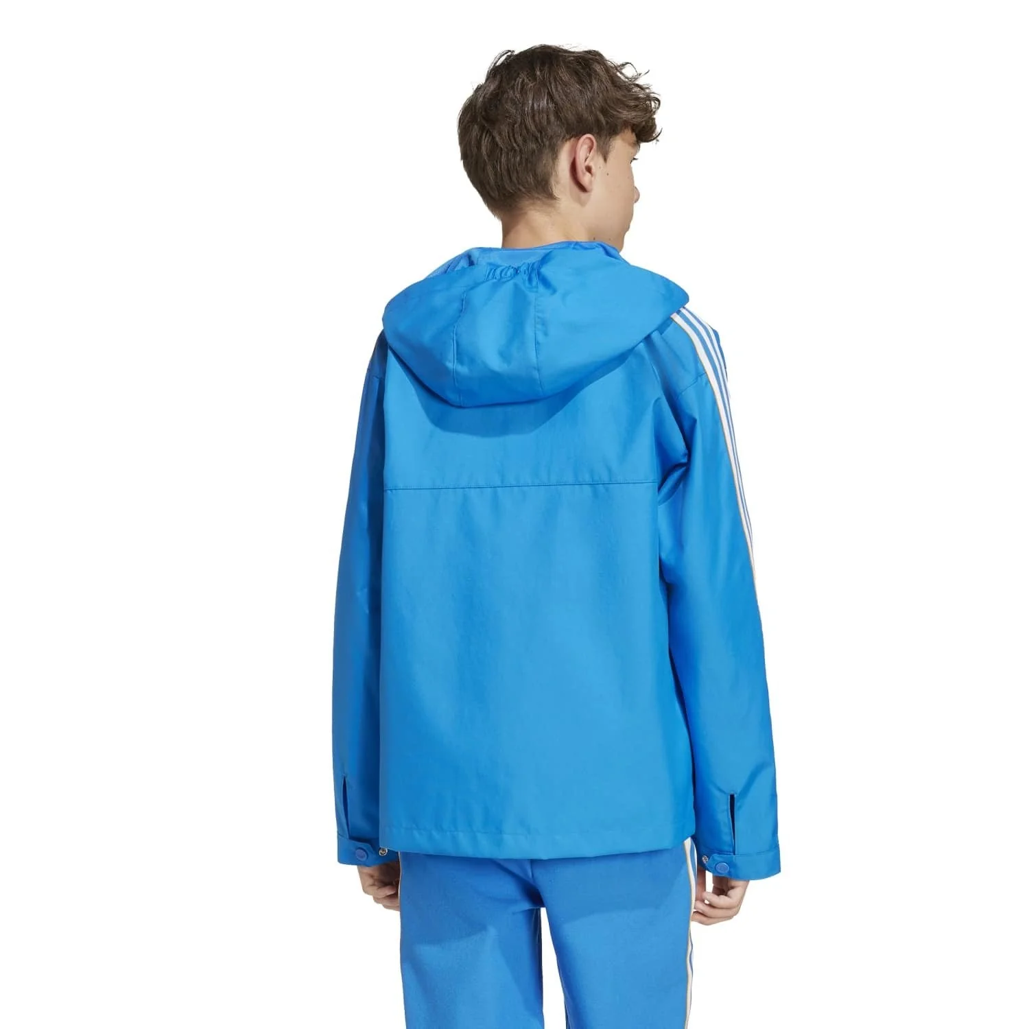 Kids adidas Originals Terrace Icons Parka 25/26 Blue - Image 3