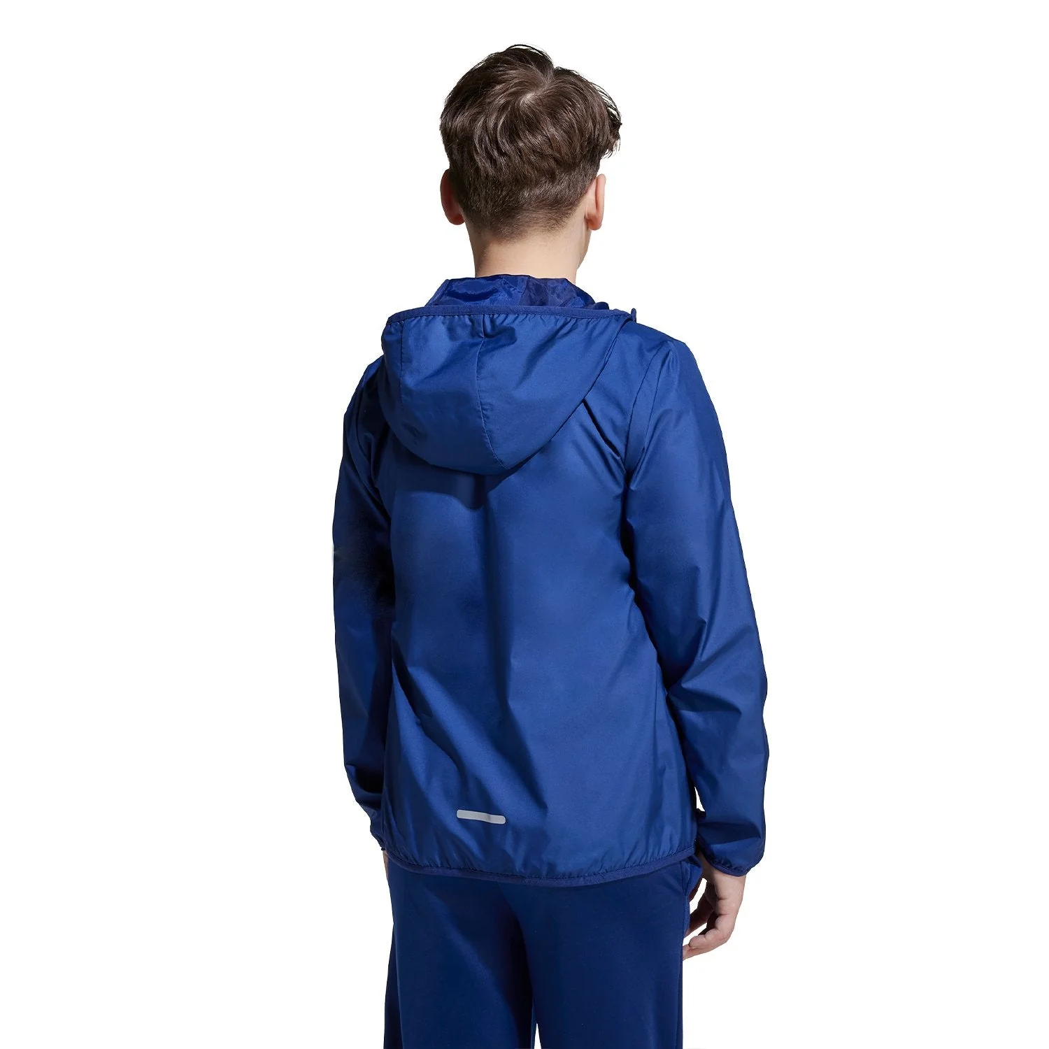 Kids adidas Tiberio Windbreaker Dark Blue - Image 3