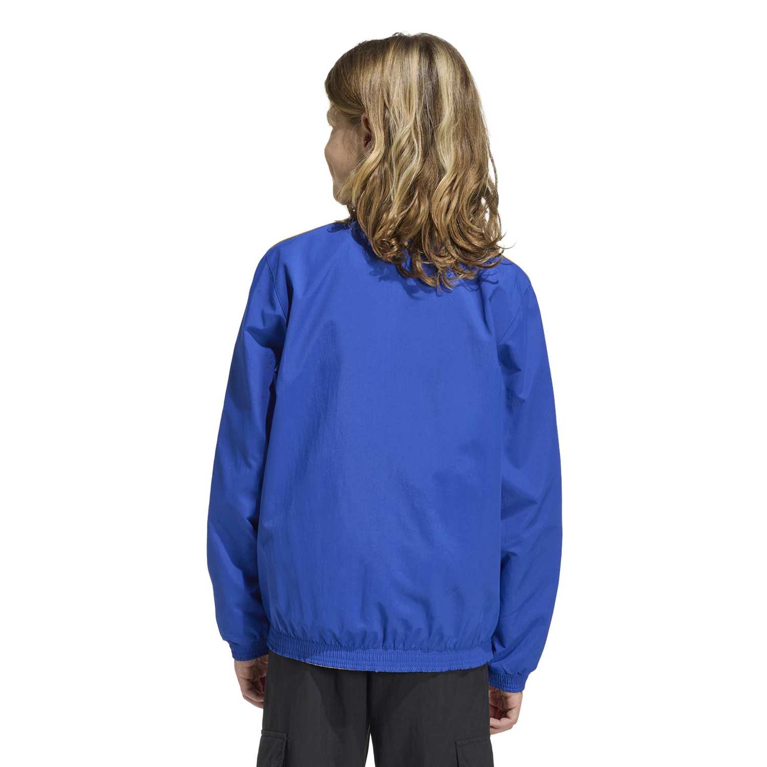 Youth adidas Chinese Knot Pack Reversible Jacket 25/26 Blue - Image 4