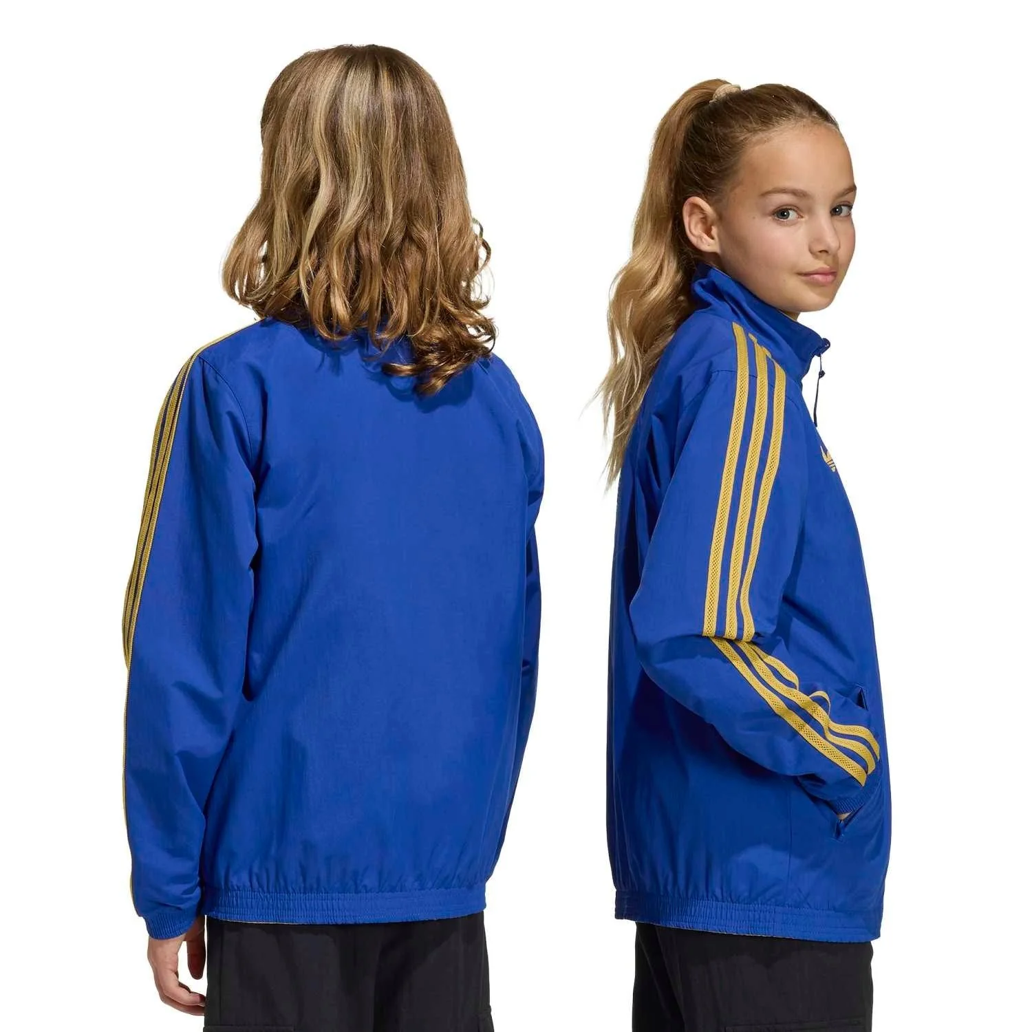 Youth adidas Chinese Knot Pack Reversible Jacket 25/26 Blue - Image 6