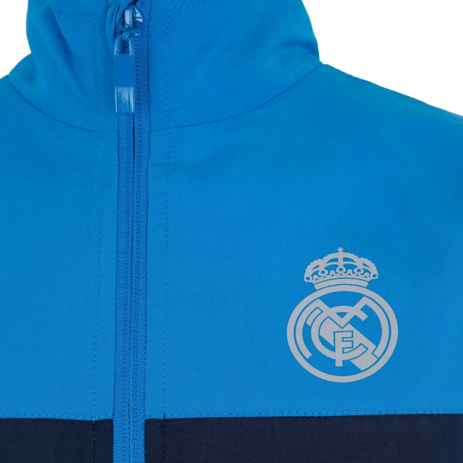 Kids Microfibre Tracksuit Navy/Blue - Image 4