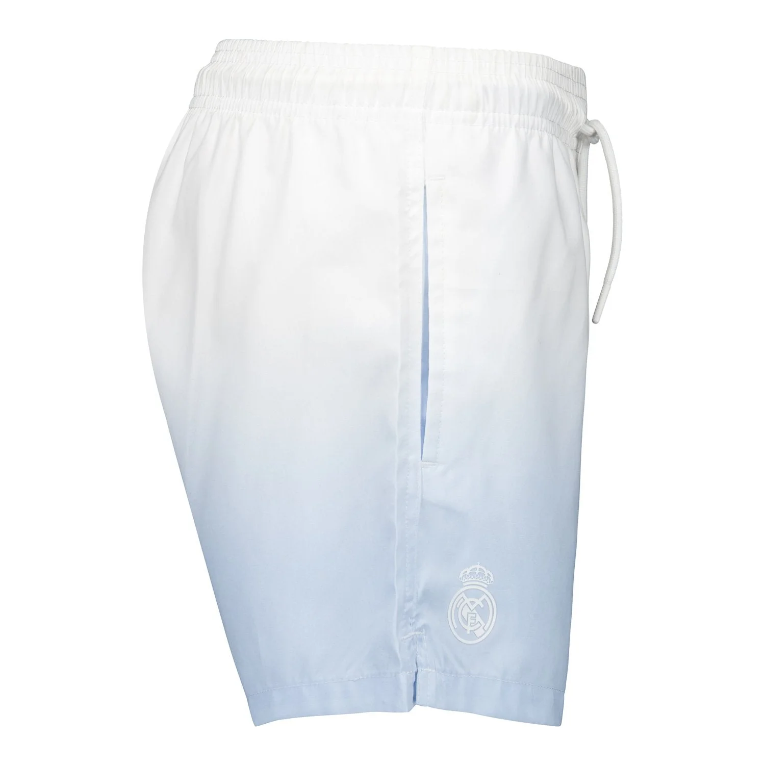 Kids Real Madrid Degrade Light Blue Swimshorts - Image 3