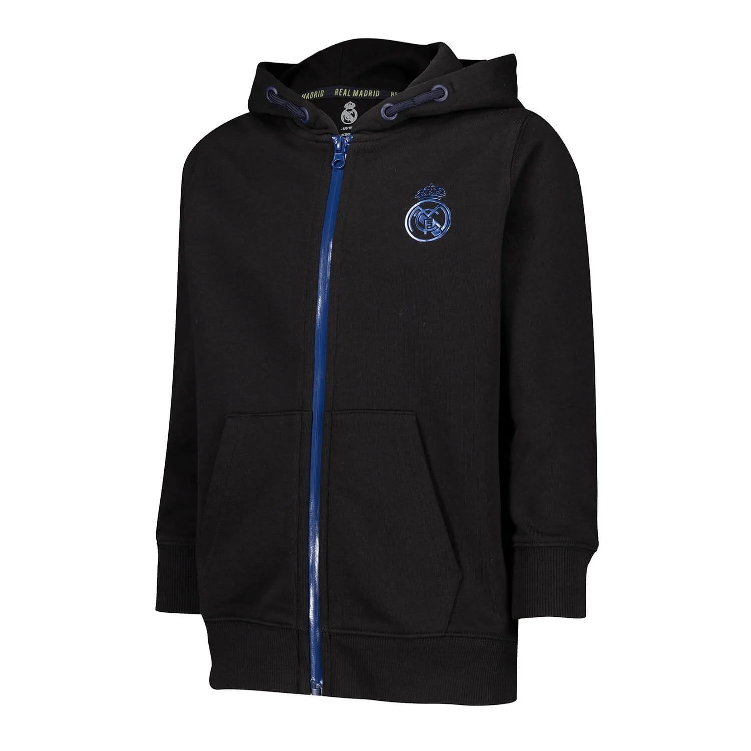 Kids Tracksuit Fan Kids Ombre Zip Black Real Madrid - Image 4