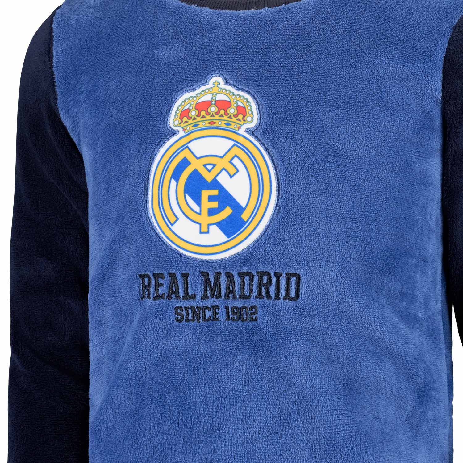 Kids Blue Fleece Pajamas - Image 3