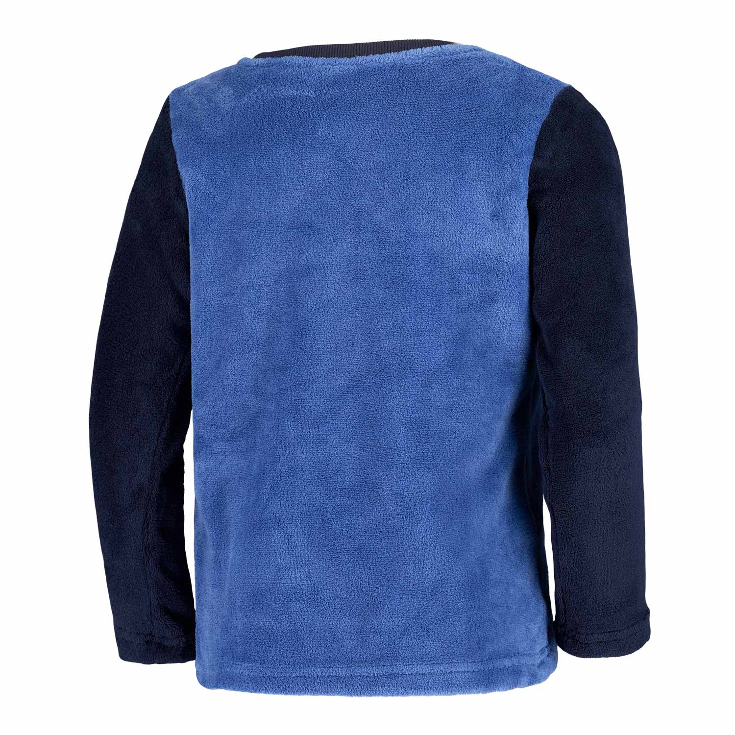 Kids Blue Fleece Pajamas - Image 5