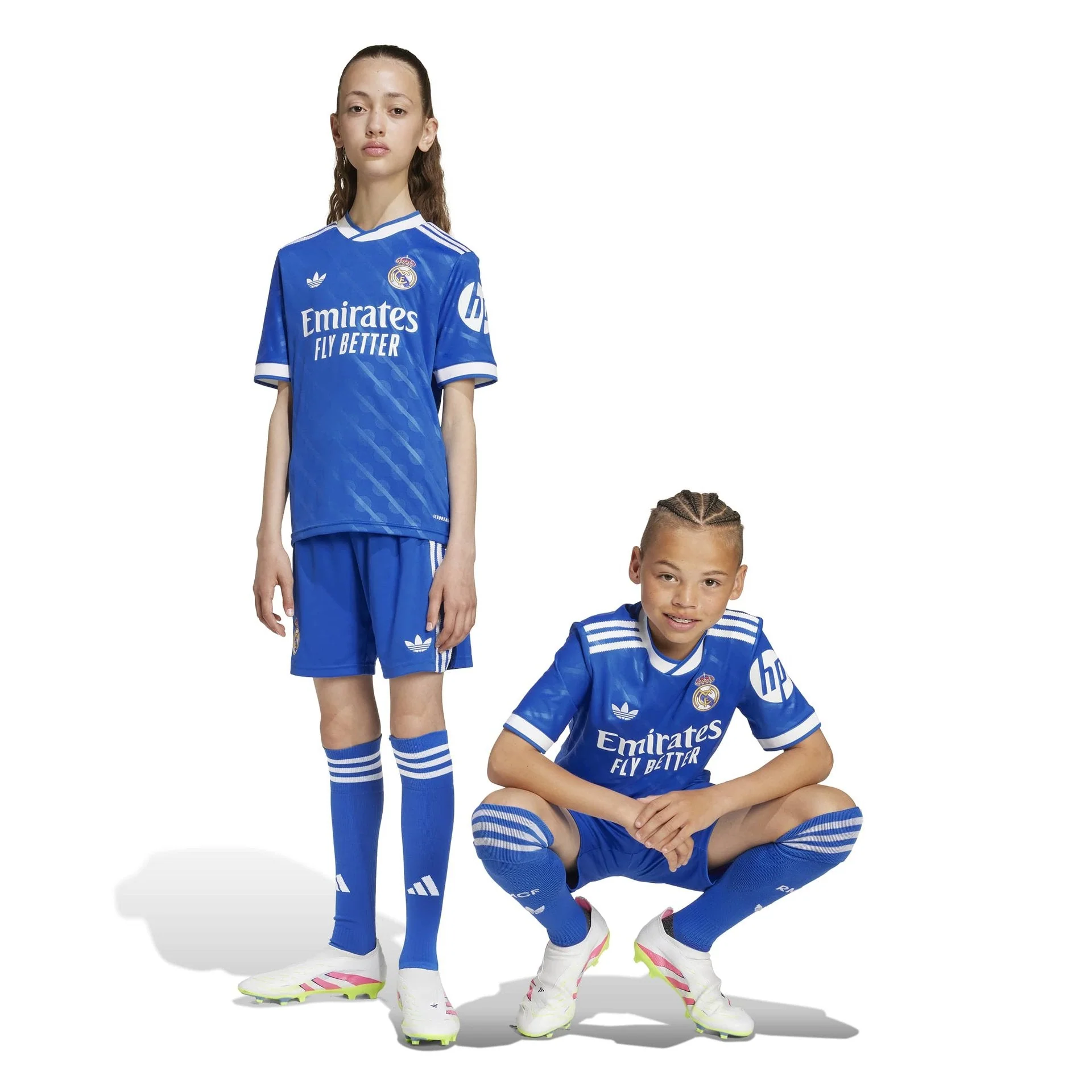 Kids Third Shorts 25/26 Blue - Image 2