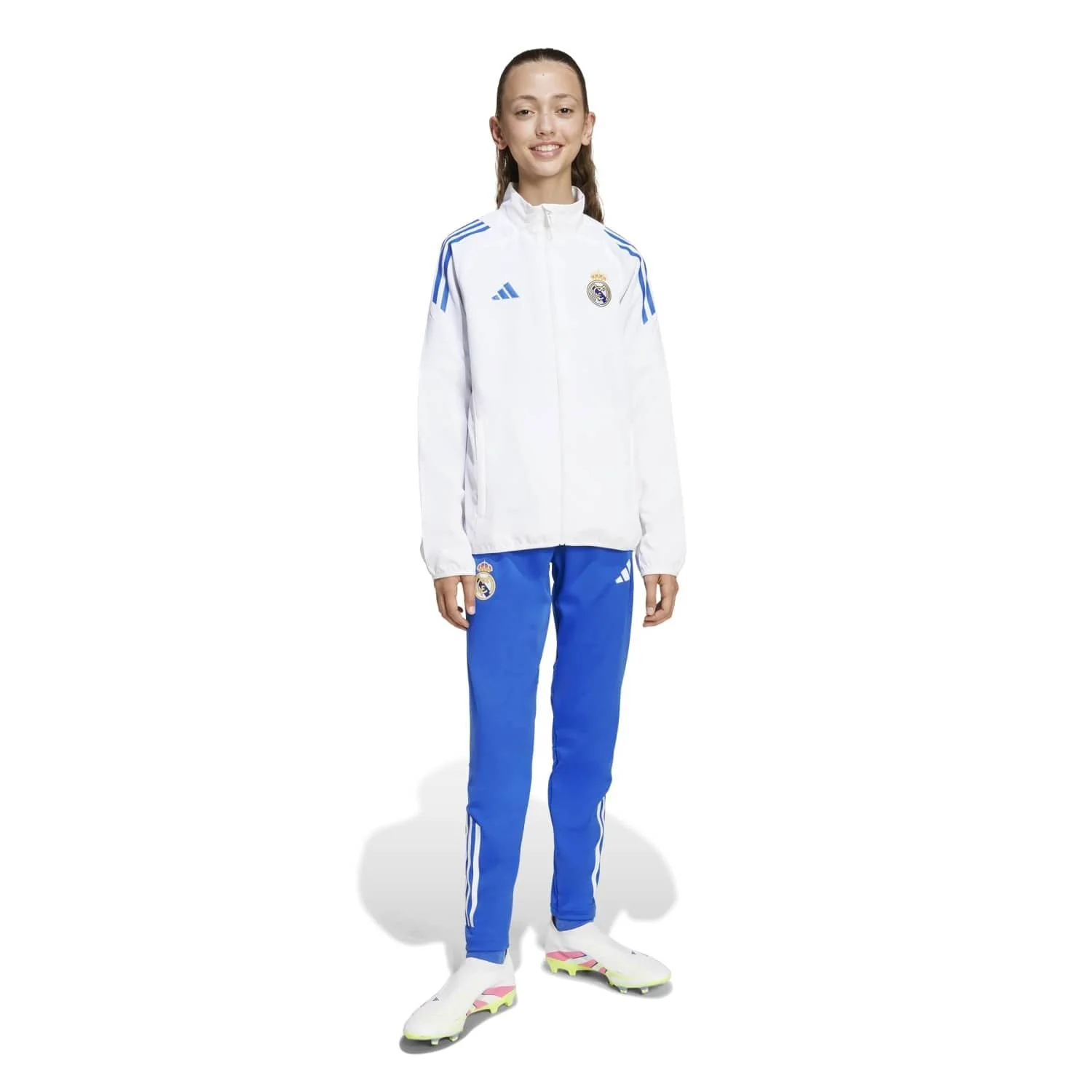 Kids adidas UCL Training Pants 25/26 Blue - Image 4