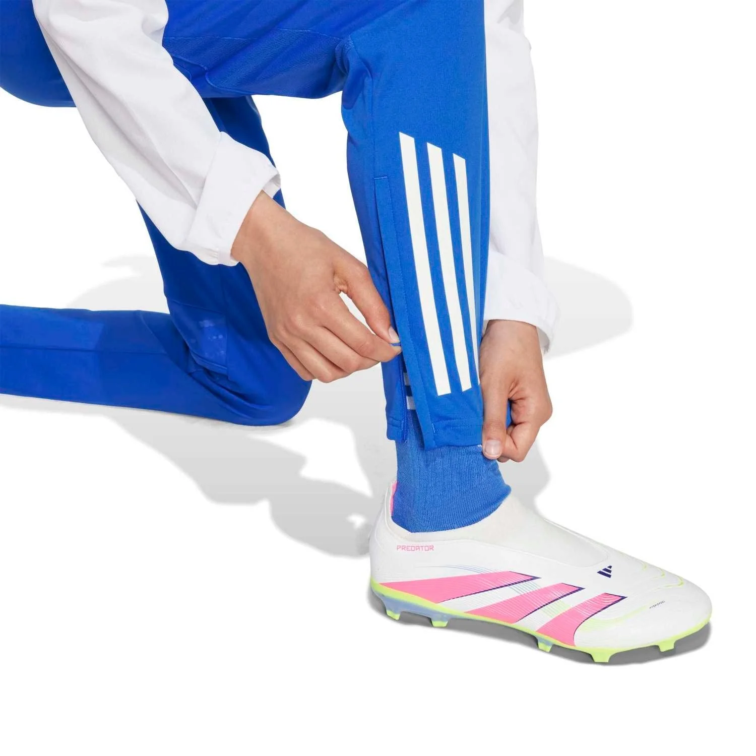 Kids adidas UCL Training Pants 25/26 Blue - Image 6