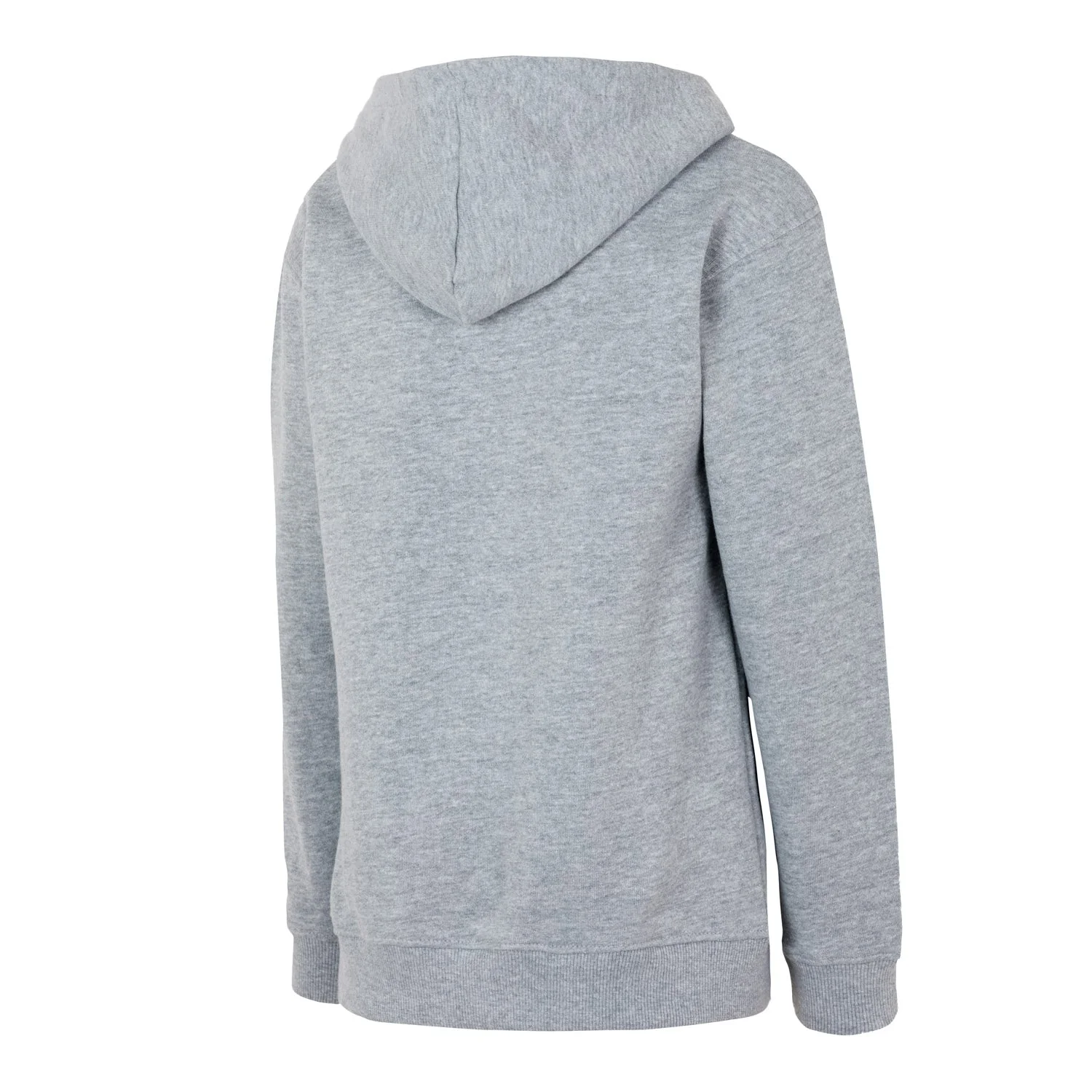 Kids Essentials Color Crest Full Zip Hoody Light Grey - Image 4